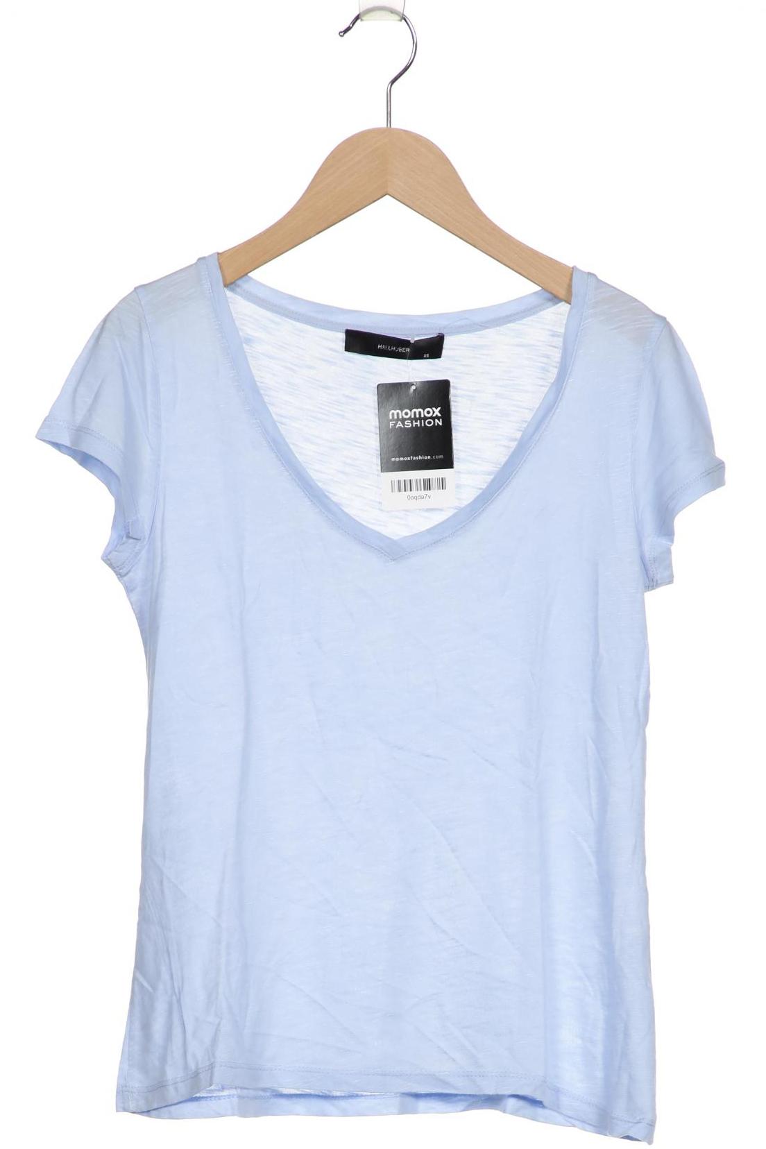 

Hallhuber Damen T-Shirt, blau, Gr. 34