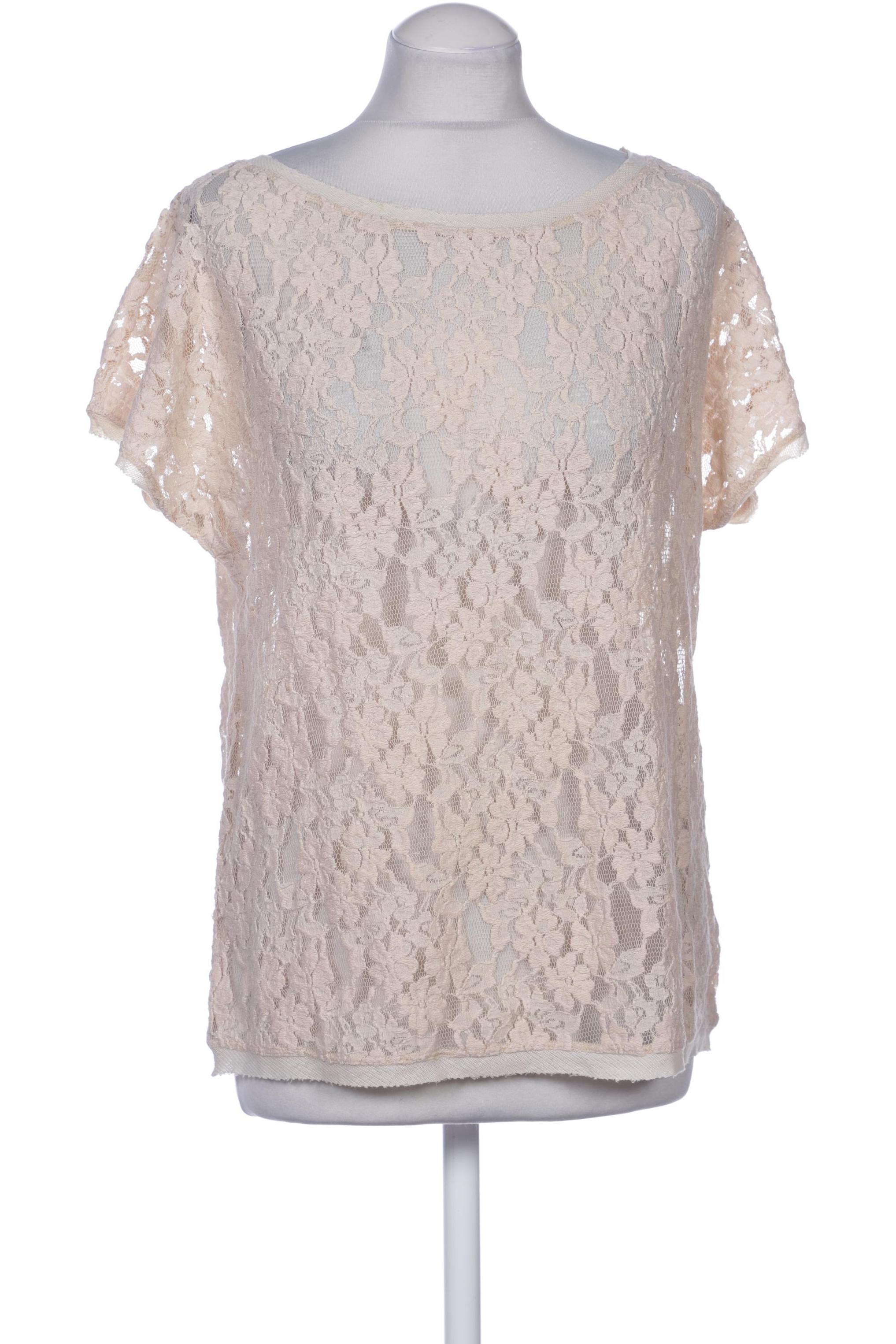 

Hallhuber Damen T-Shirt, beige, Gr. 38