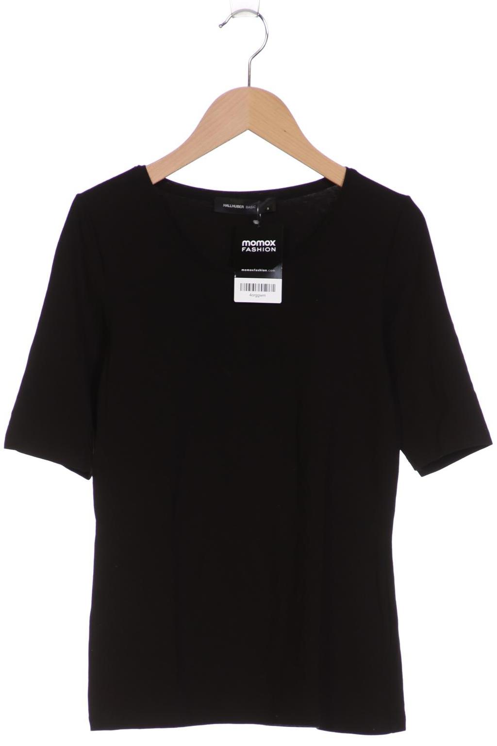 

Hallhuber Damen T-Shirt, schwarz, Gr. 36