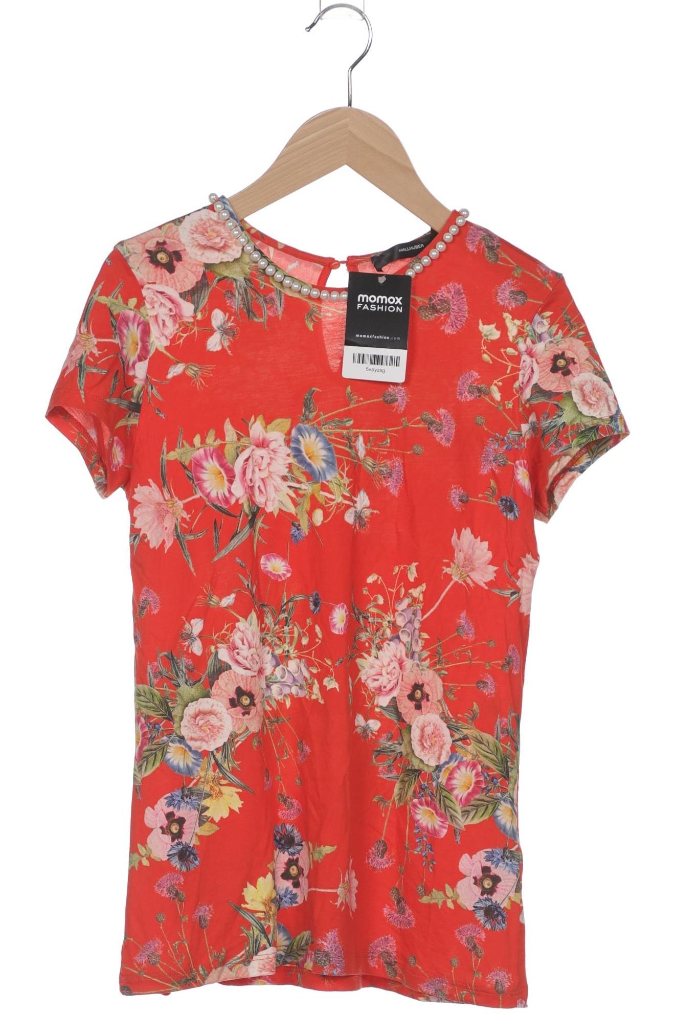

Hallhuber Damen T-Shirt, rot, Gr. 36