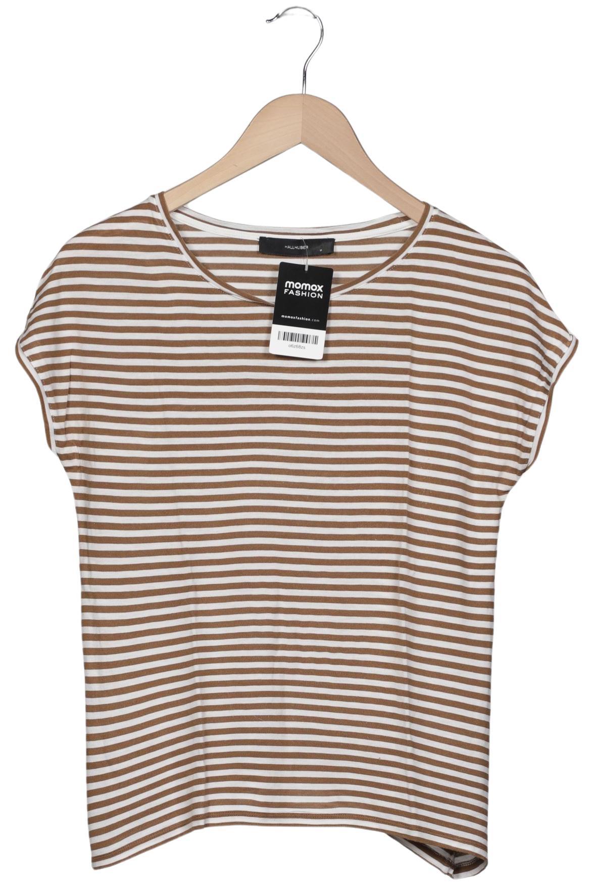 

Hallhuber Damen T-Shirt, braun, Gr. 38