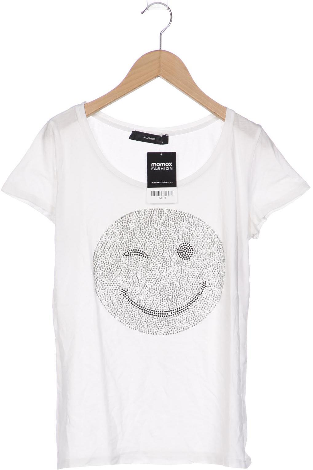 

Hallhuber Damen T-Shirt, weiß, Gr. 36