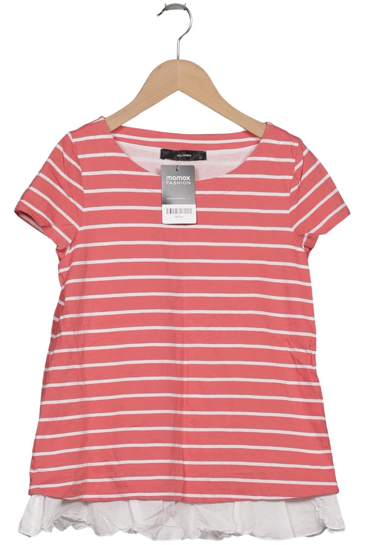 

Hallhuber Damen T-Shirt, pink, Gr. 34