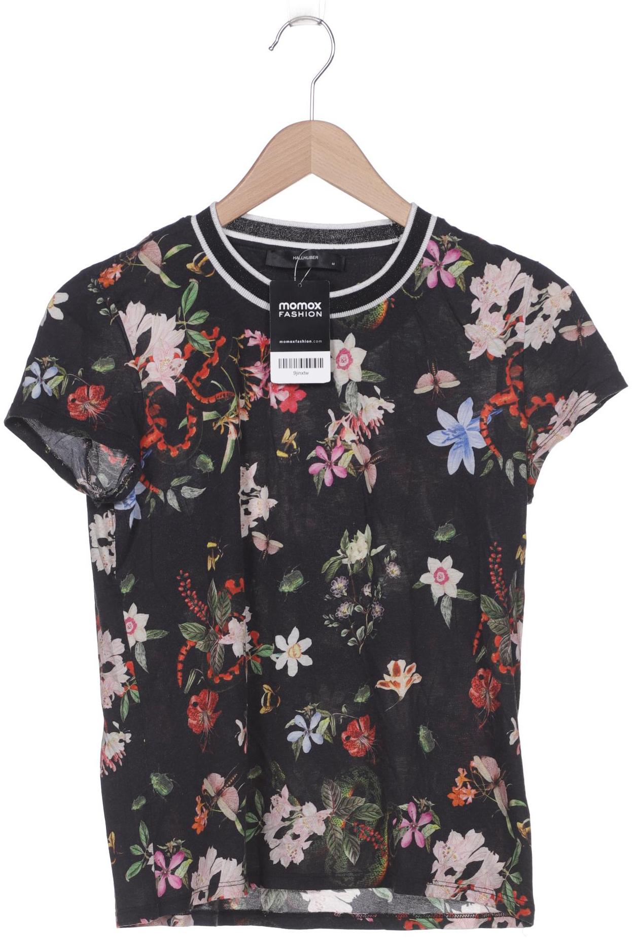 

Hallhuber Damen T-Shirt, schwarz, Gr. 38