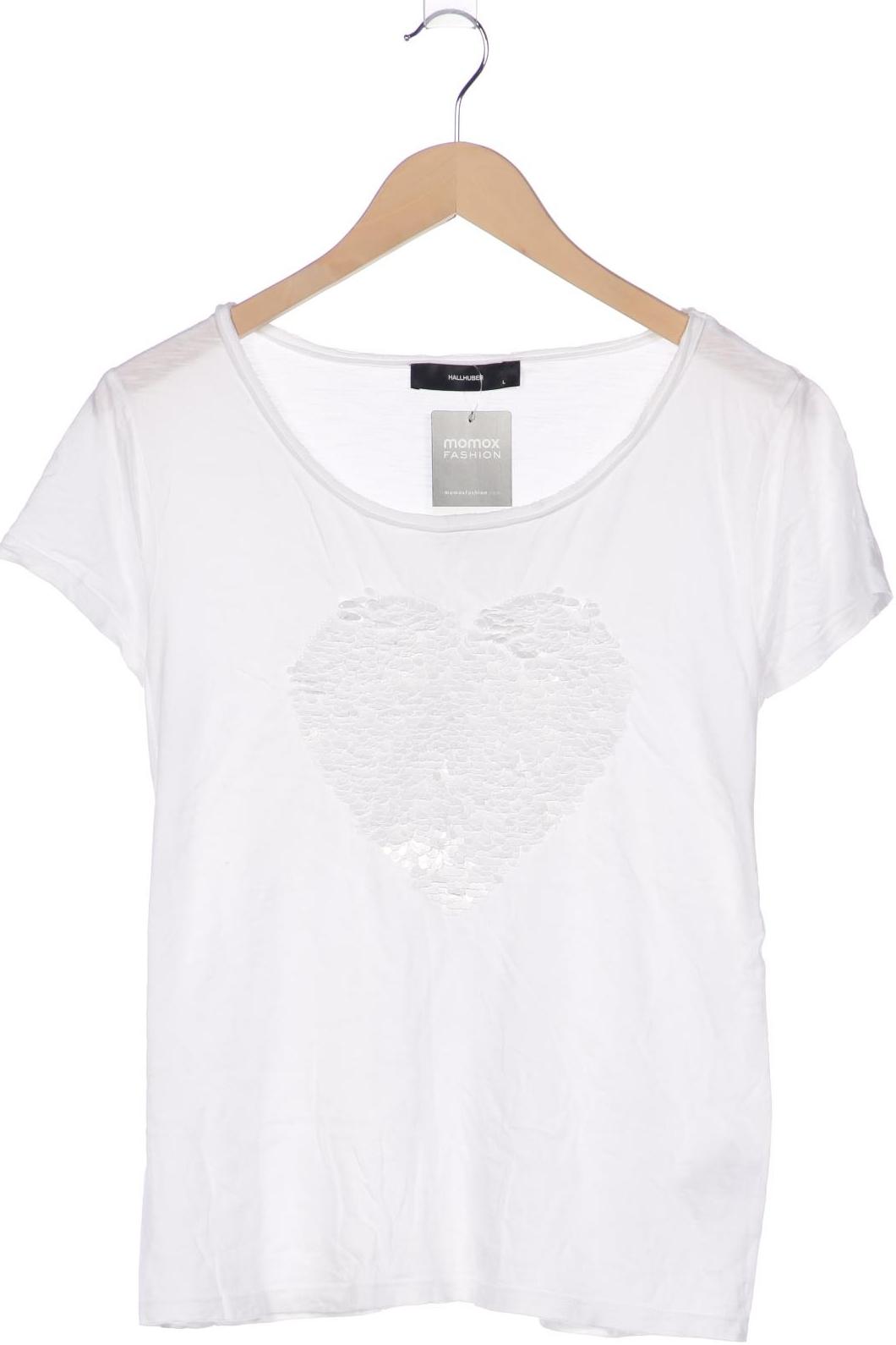

Hallhuber Damen T-Shirt, weiß, Gr. 42