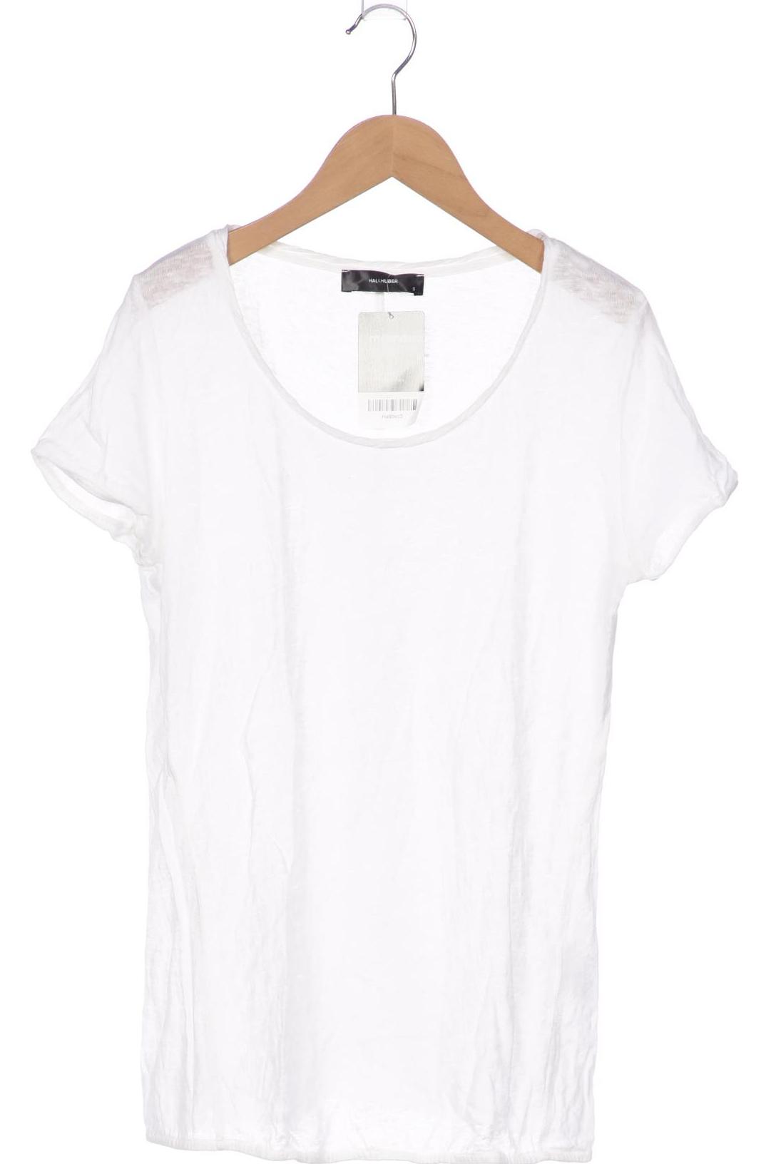 

Hallhuber Damen T-Shirt, weiß, Gr. 36