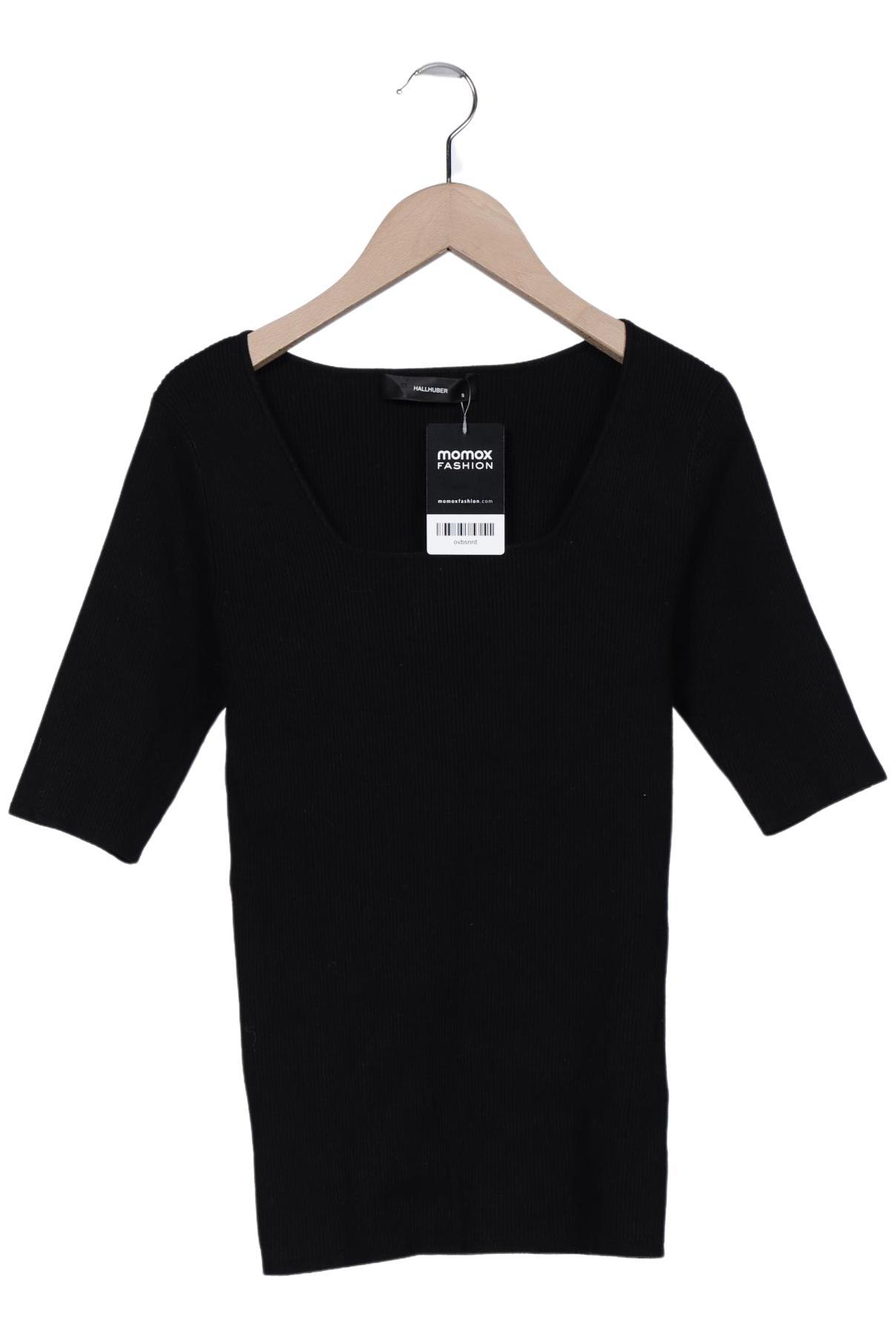 

Hallhuber Damen T-Shirt, schwarz, Gr. 36