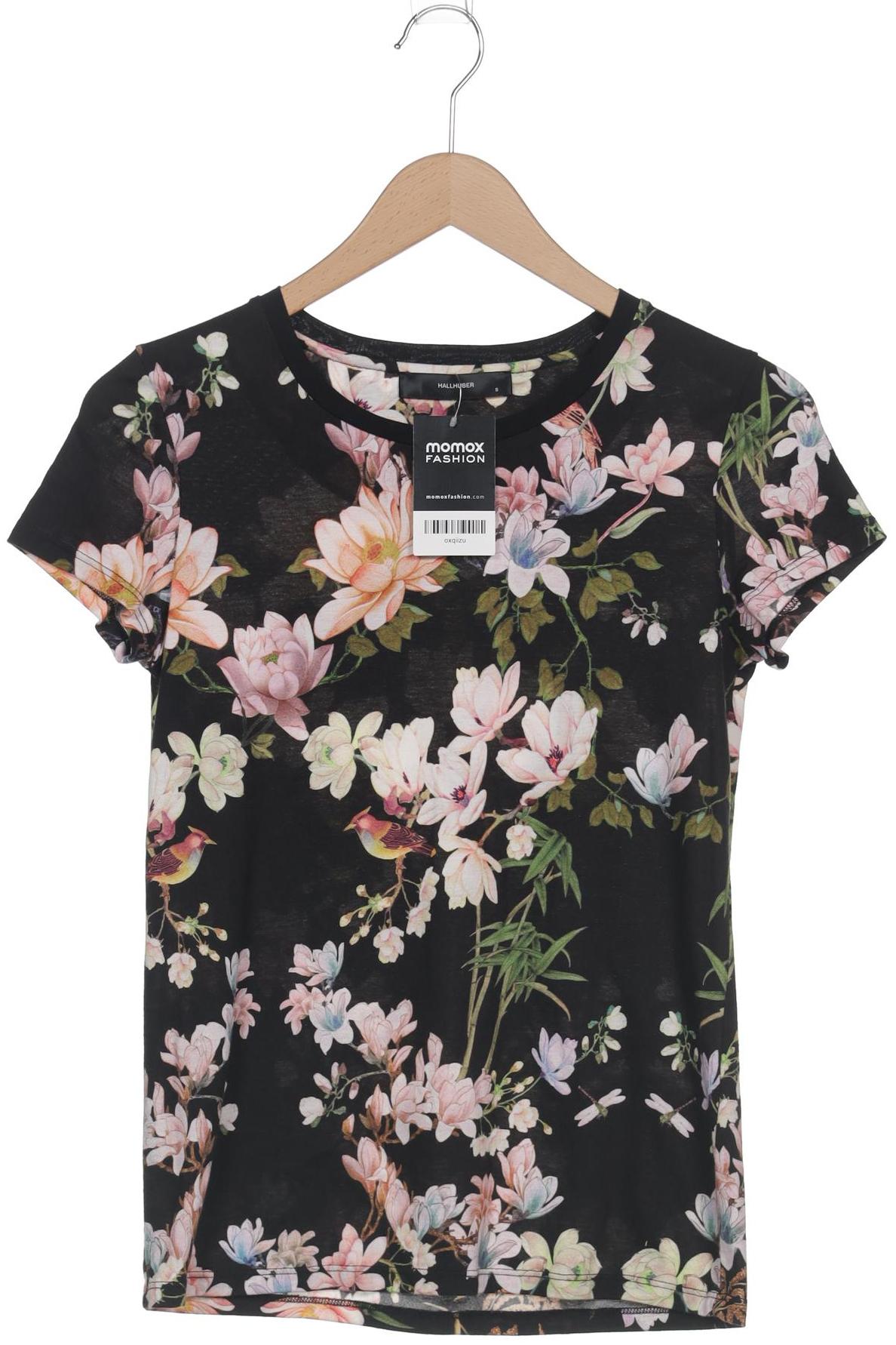 

Hallhuber Damen T-Shirt, schwarz, Gr. 36