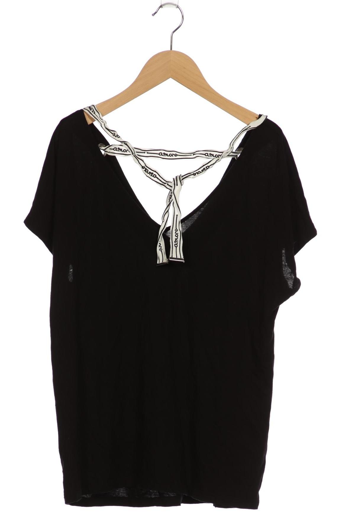 

Hallhuber Damen T-Shirt, schwarz, Gr. 42