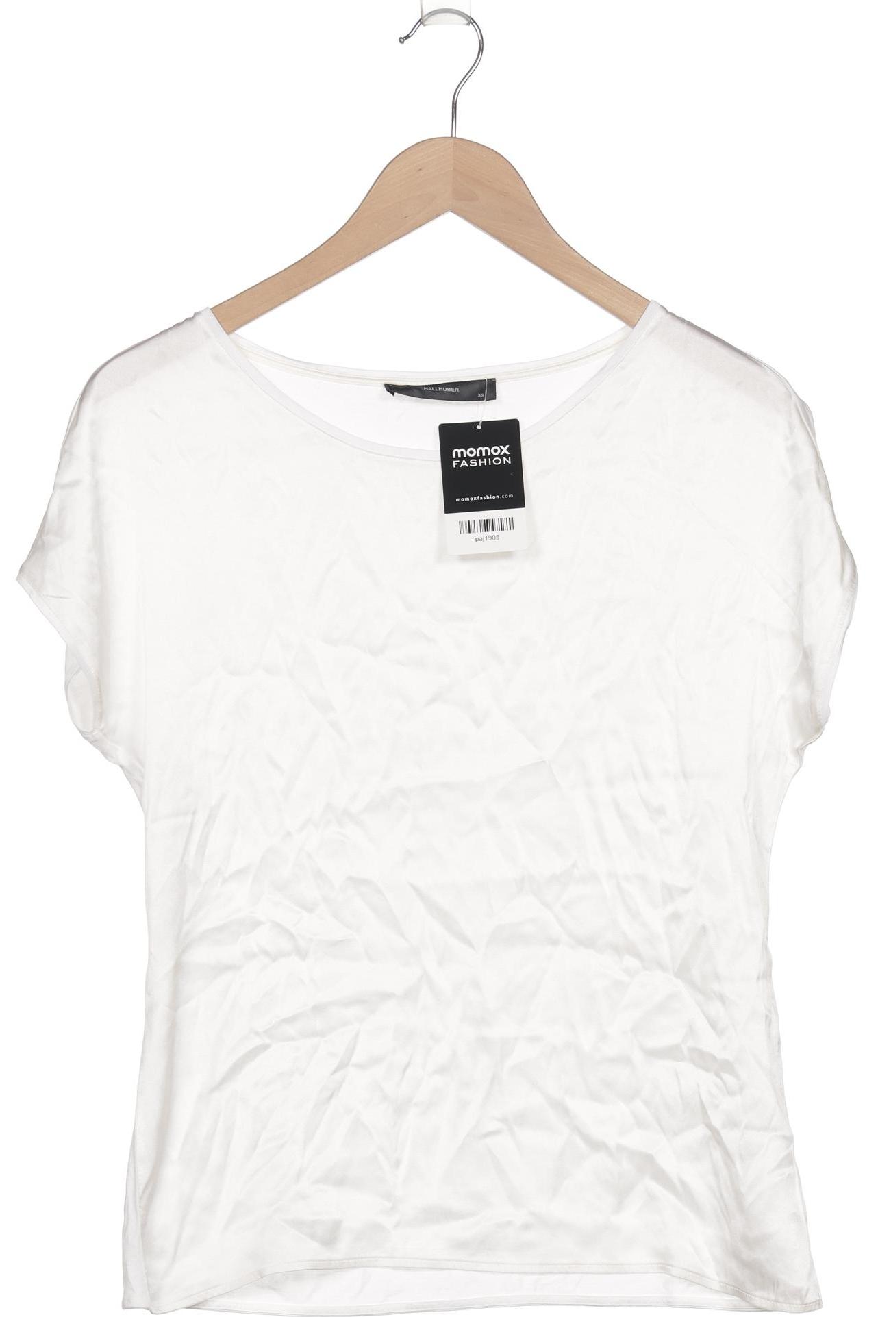 

Hallhuber Damen T-Shirt, cremeweiß, Gr. 34