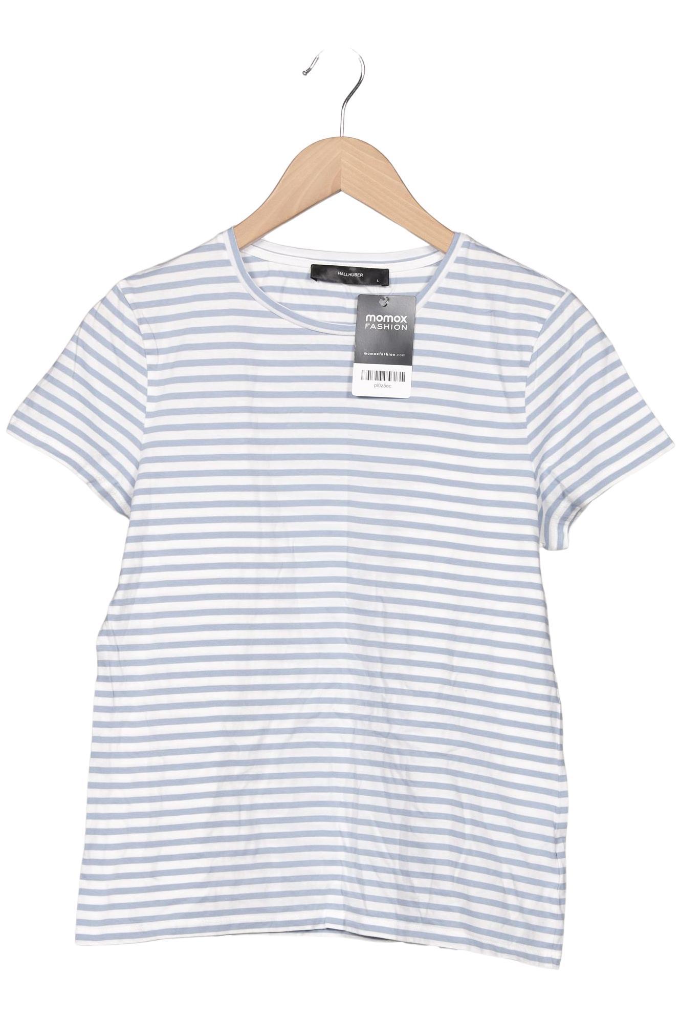 

Hallhuber Damen T-Shirt, blau, Gr. 42