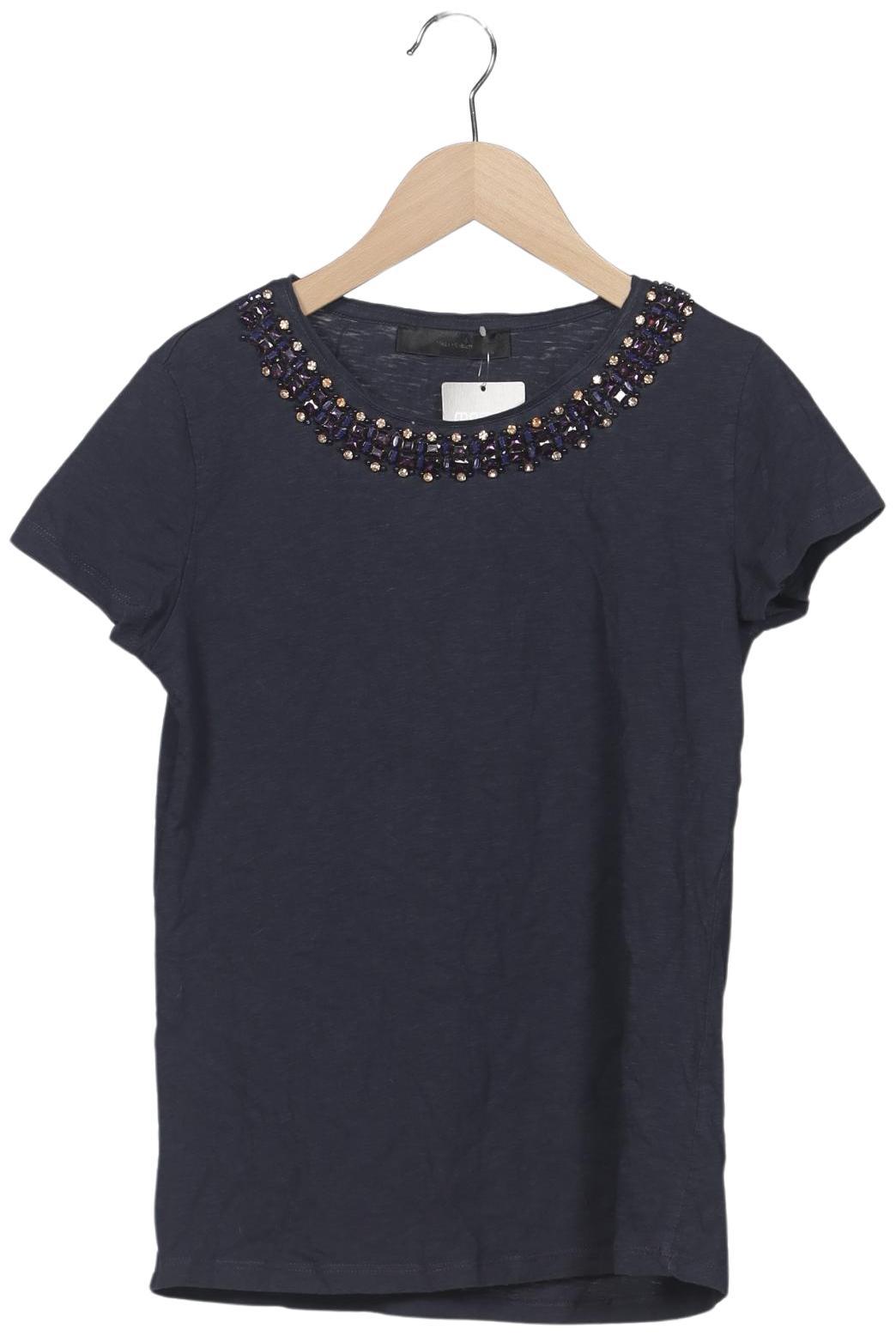 

Hallhuber Damen T-Shirt, marineblau, Gr. 36