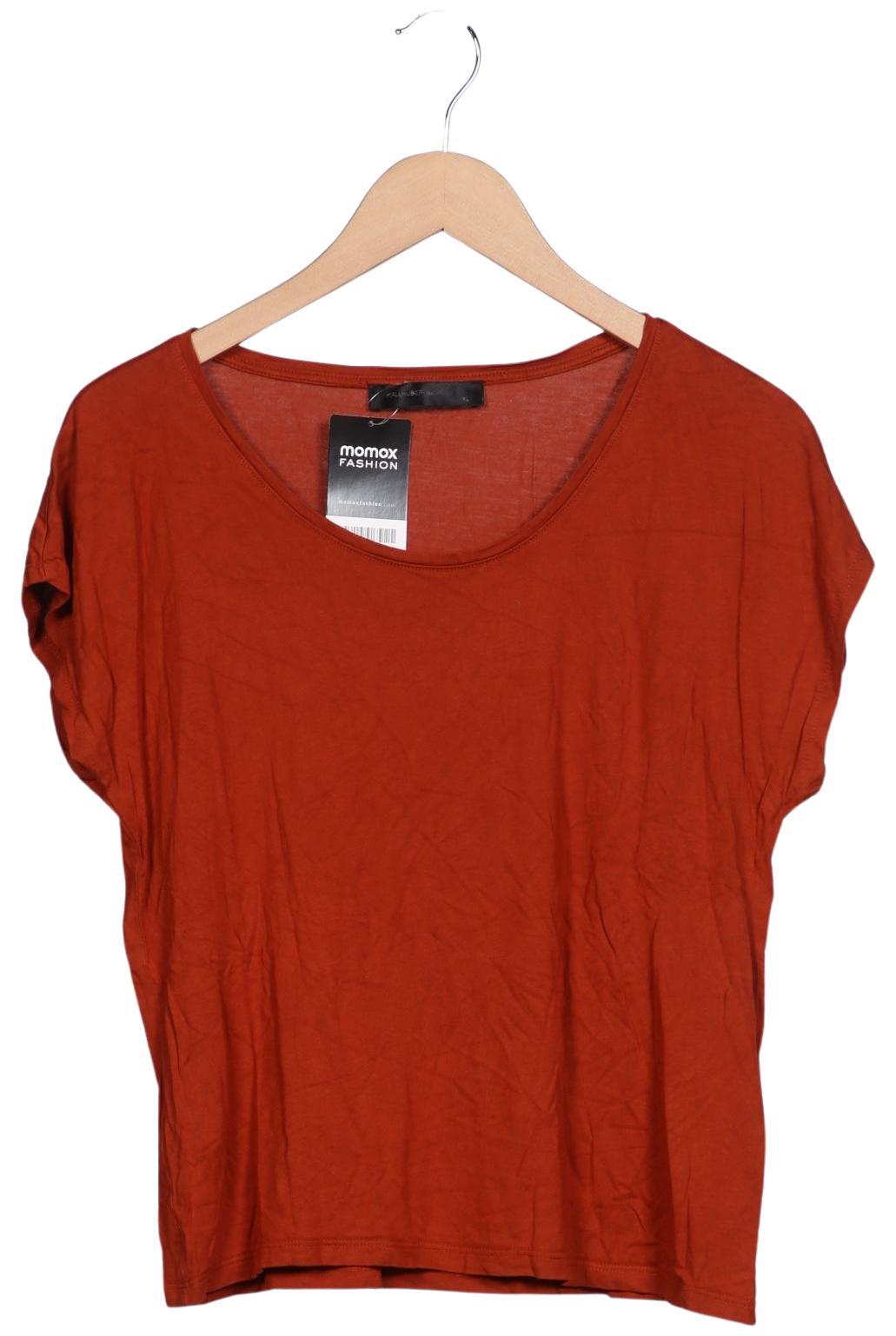 

Hallhuber Damen T-Shirt, braun, Gr. 44