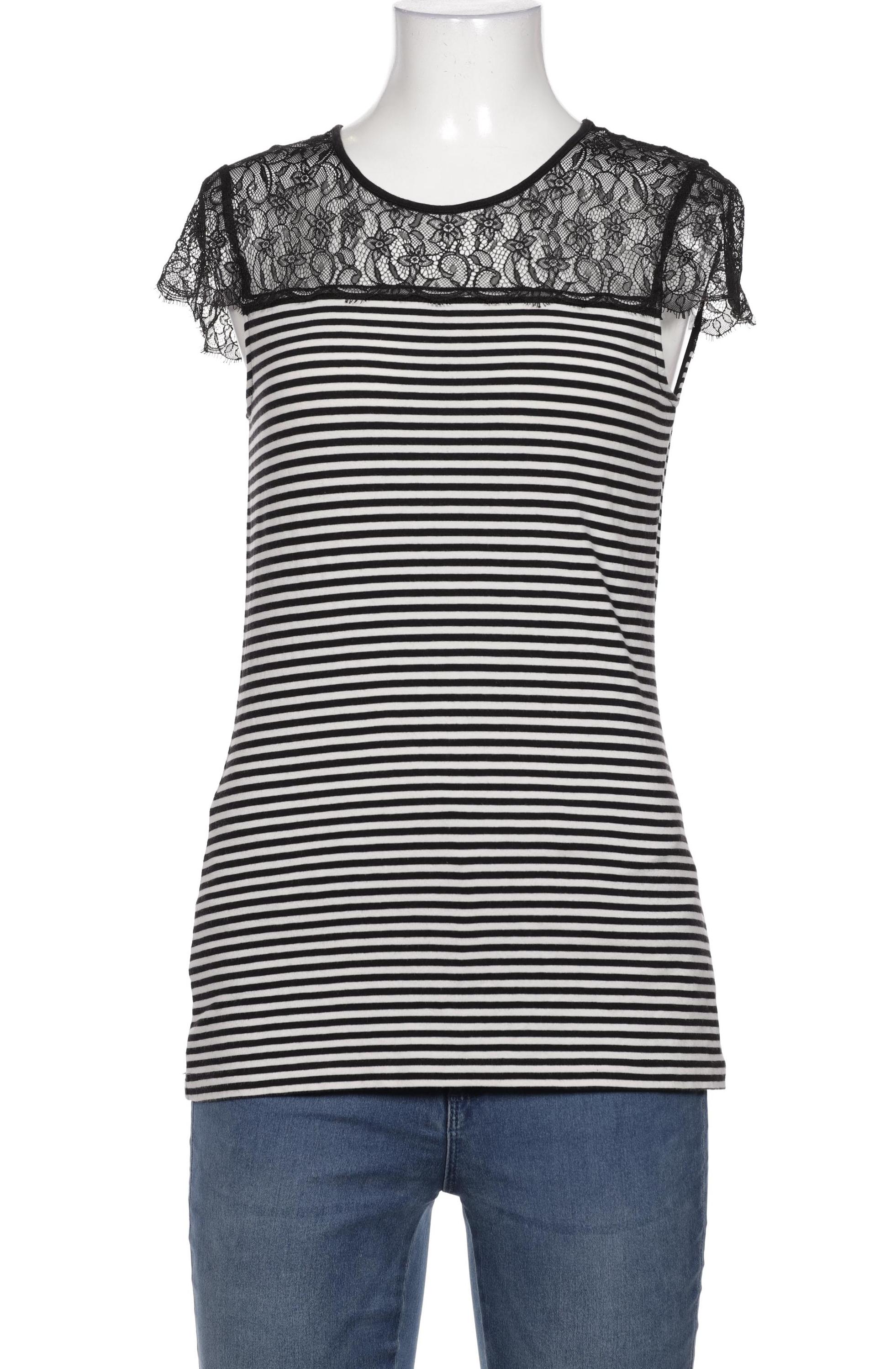

Hallhuber Damen T-Shirt, schwarz, Gr. 36