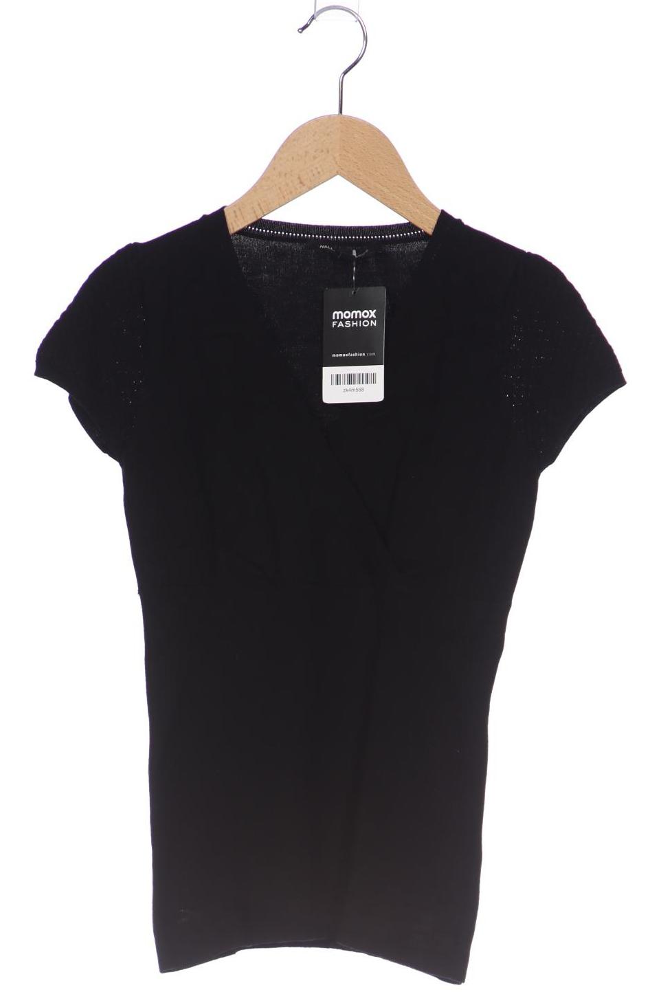 

Hallhuber Damen T-Shirt, schwarz, Gr. 36