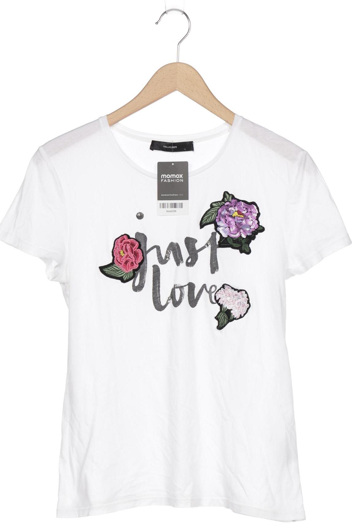 

Hallhuber Damen T-Shirt, weiß, Gr. 42