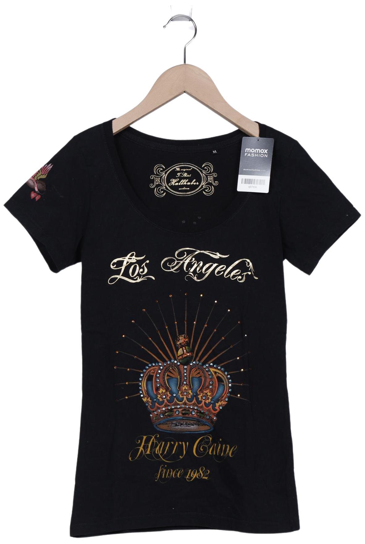 

Hallhuber Damen T-Shirt, schwarz, Gr. 38