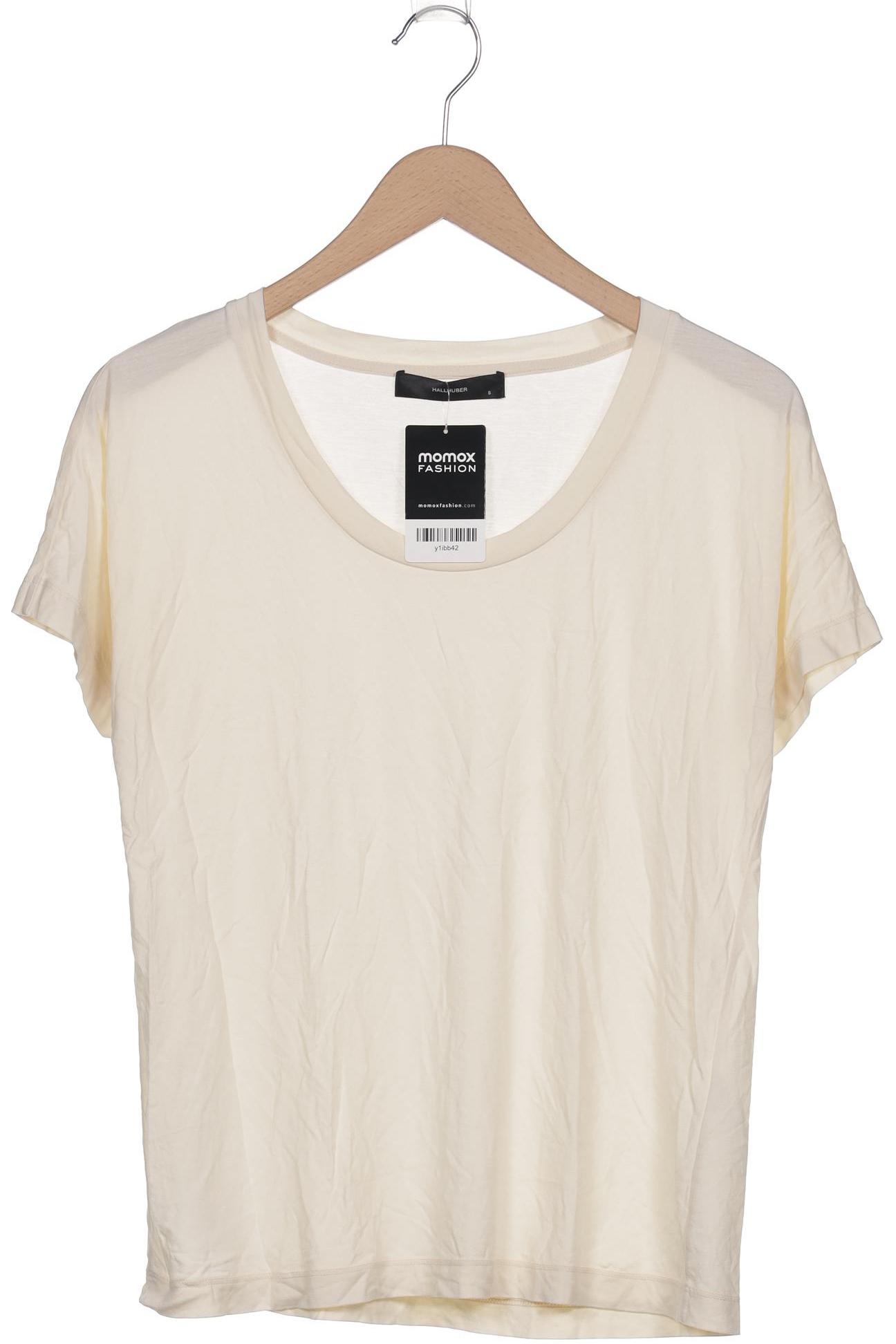 

Hallhuber Damen T-Shirt, cremeweiß, Gr. 36