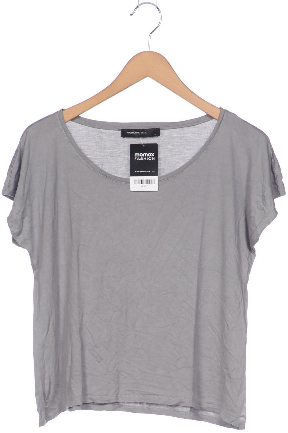 

Hallhuber Damen T-Shirt, grau, Gr. 44