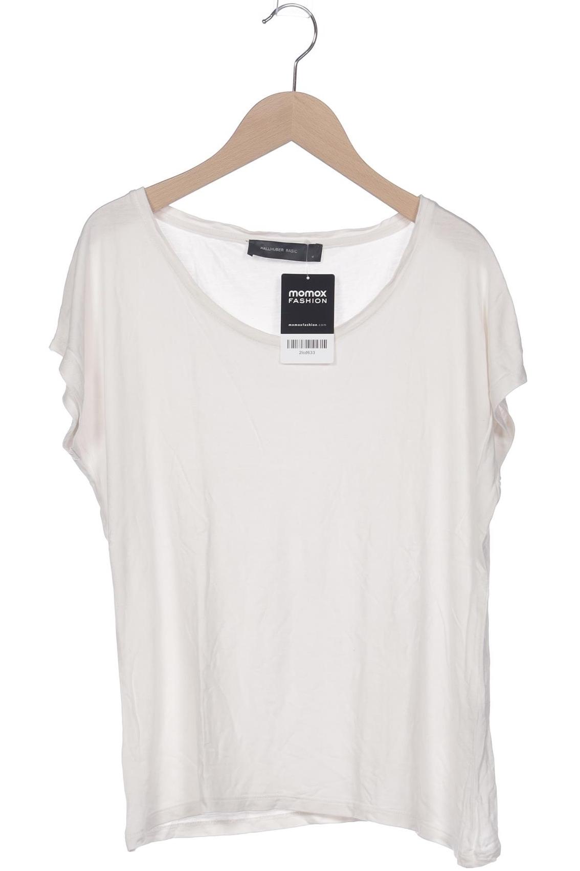 

Hallhuber Damen T-Shirt, cremeweiß, Gr. 38