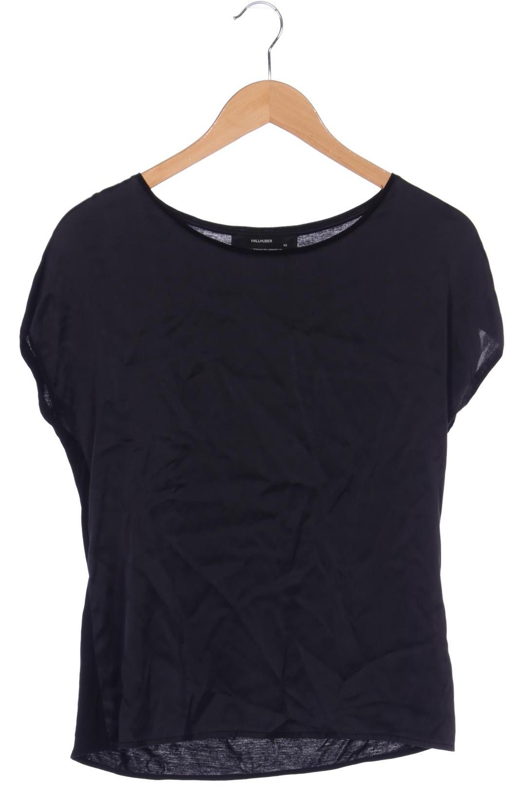 

Hallhuber Damen T-Shirt, schwarz, Gr. 34
