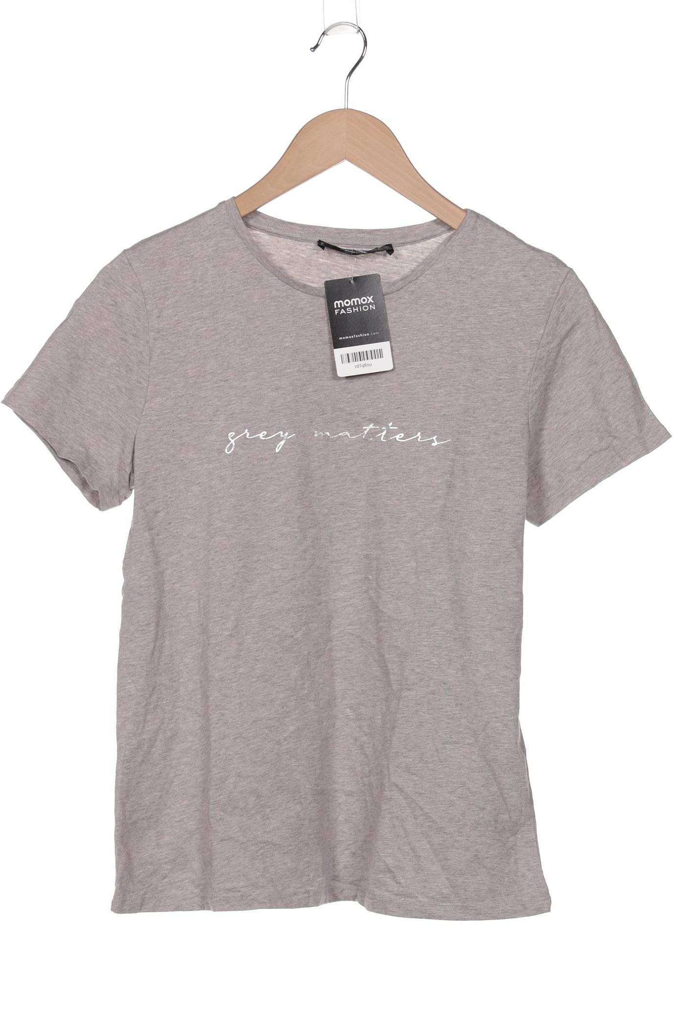 

Hallhuber Damen T-Shirt, grau, Gr. 42