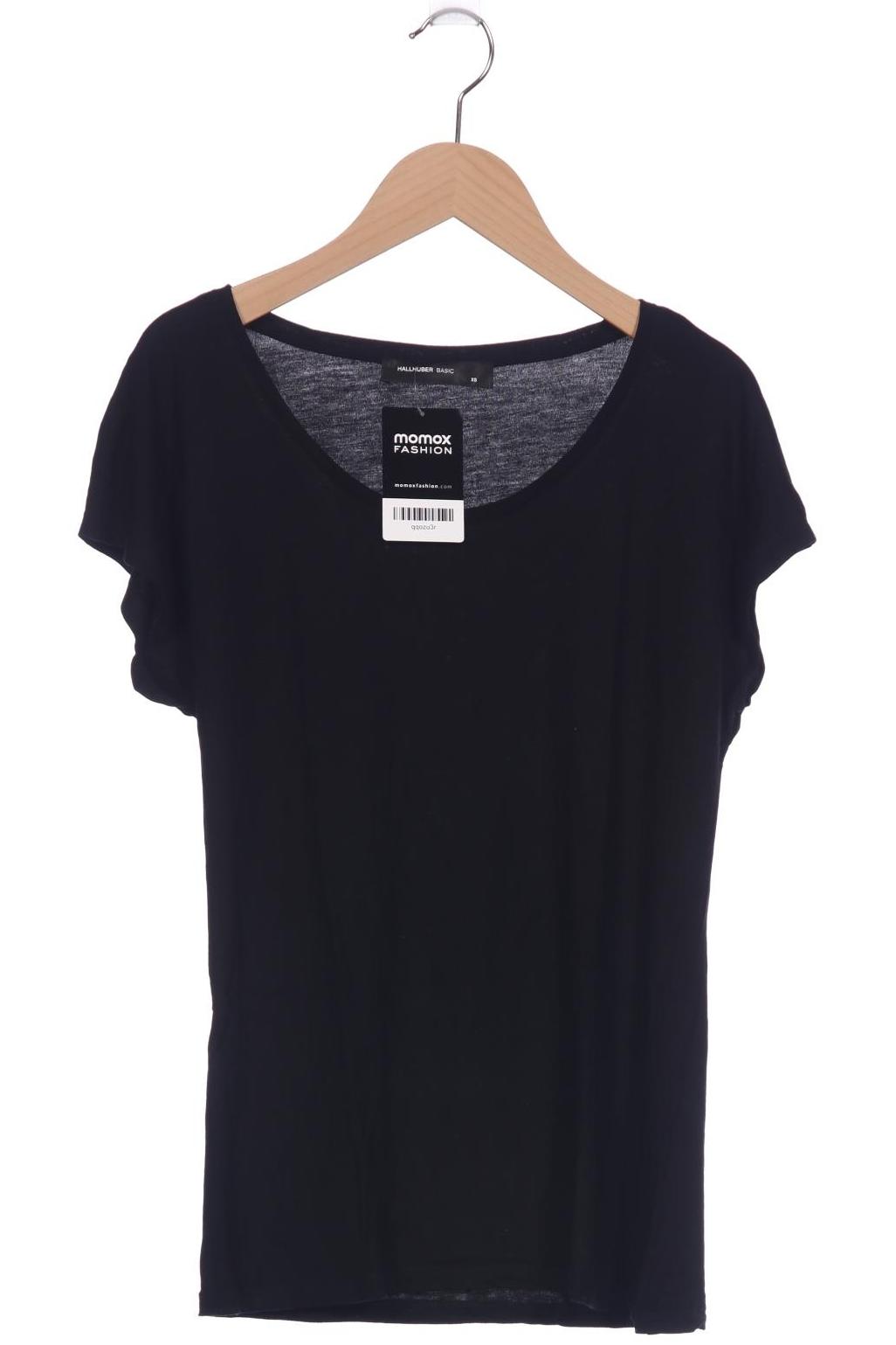

Hallhuber Damen T-Shirt, schwarz, Gr. 34