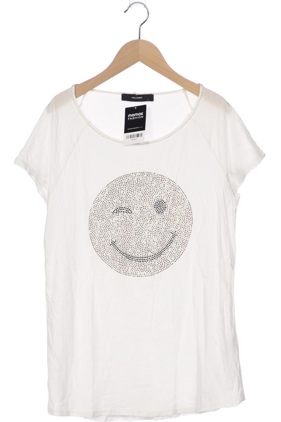 

Hallhuber Damen T-Shirt, weiß, Gr. 42