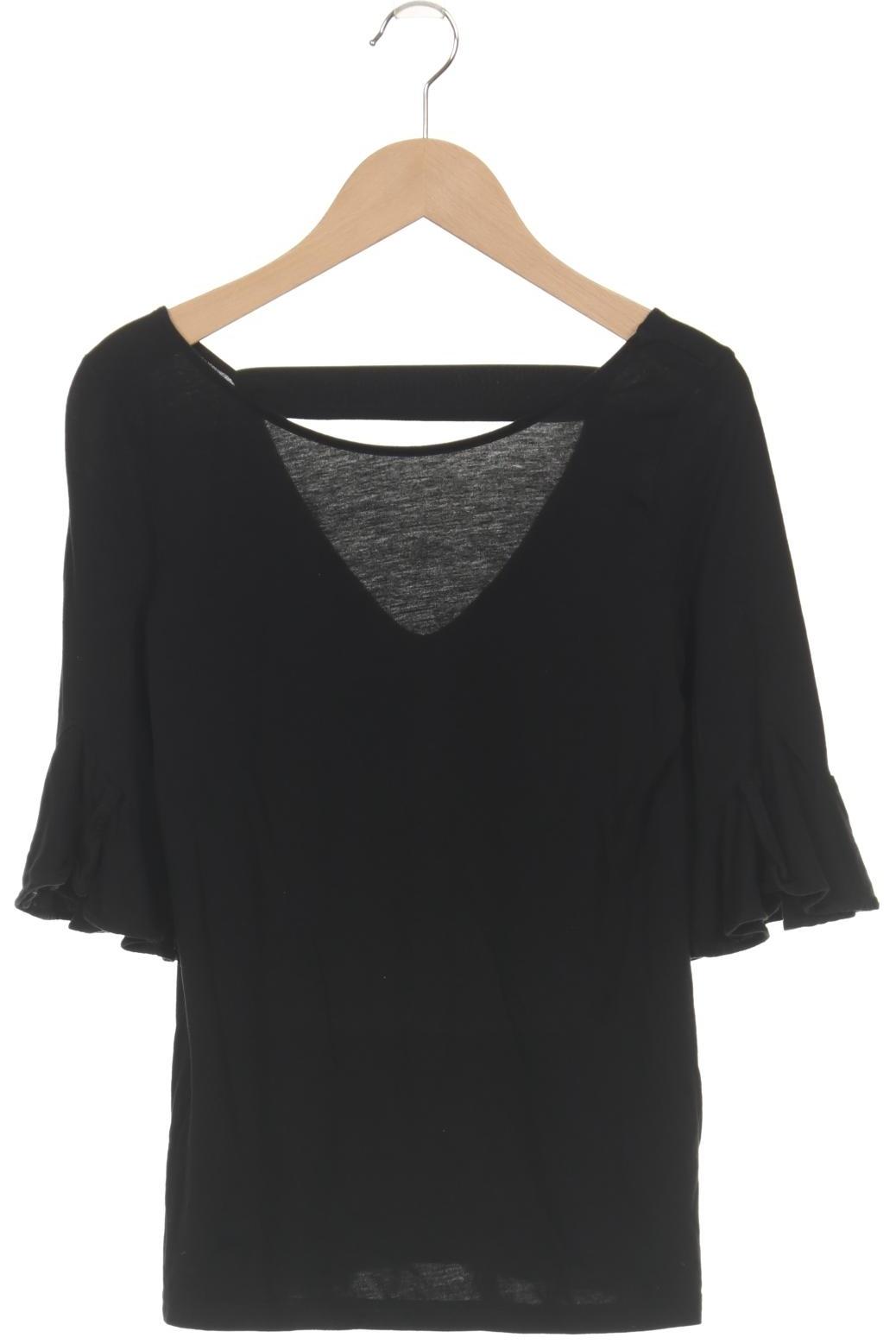 

Hallhuber Damen T-Shirt, schwarz, Gr. 34