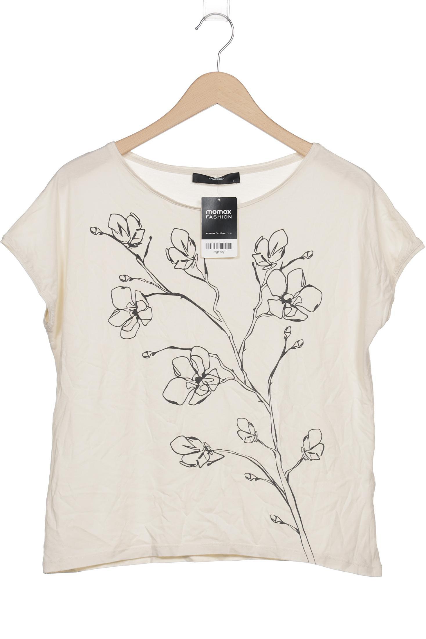 

Hallhuber Damen T-Shirt, cremeweiß, Gr. 42