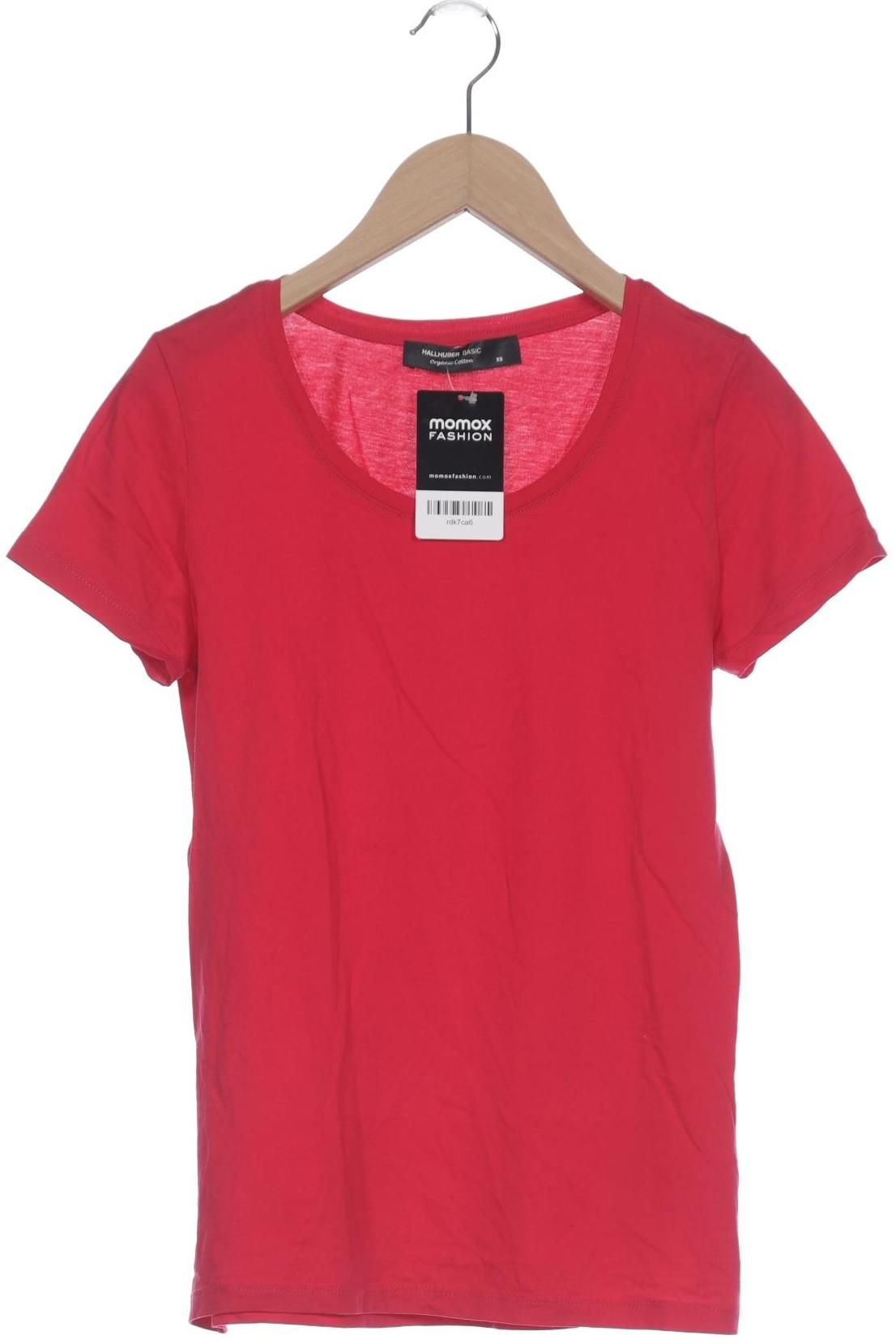 

Hallhuber Damen T-Shirt, rot, Gr. 34