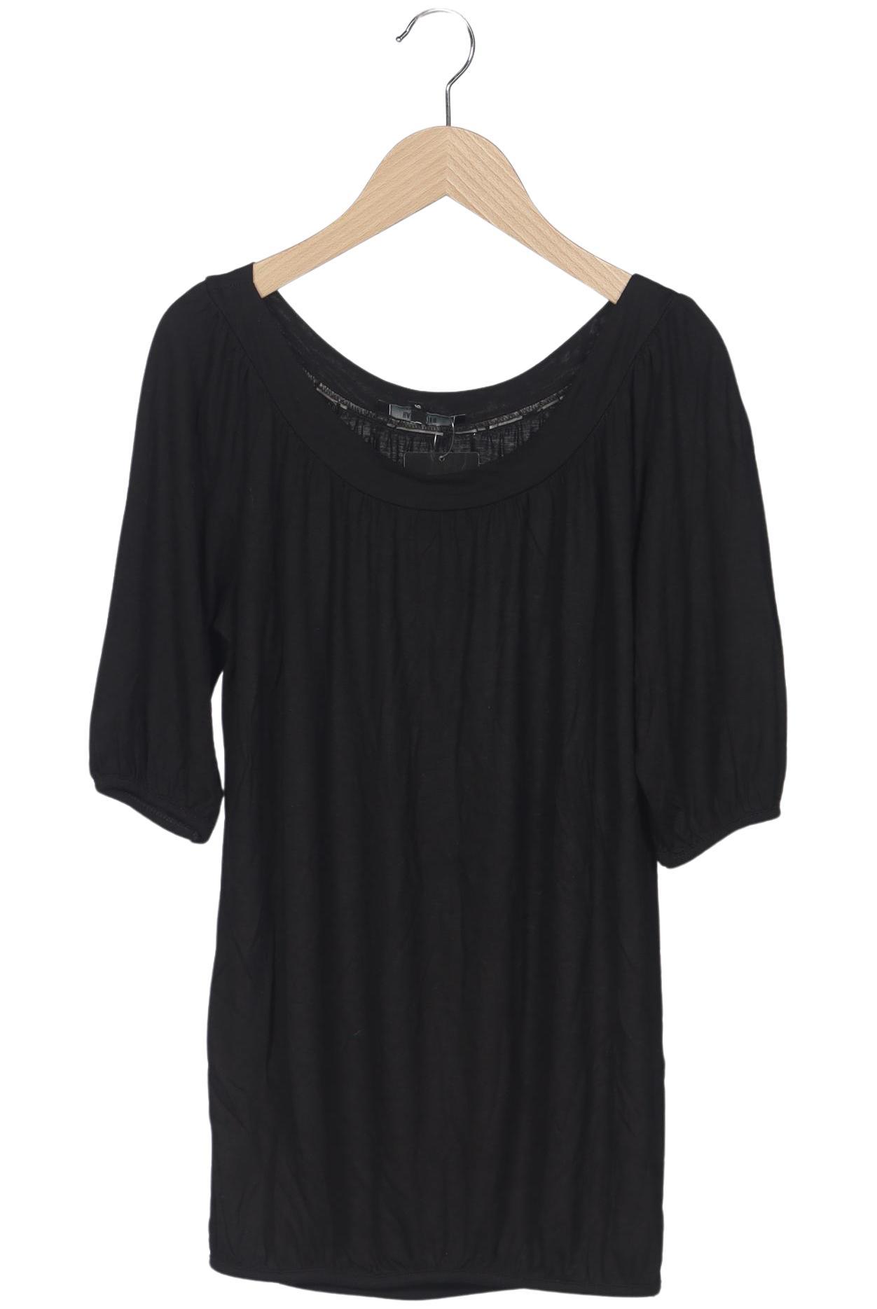 

Hallhuber Damen T-Shirt, schwarz, Gr. 34