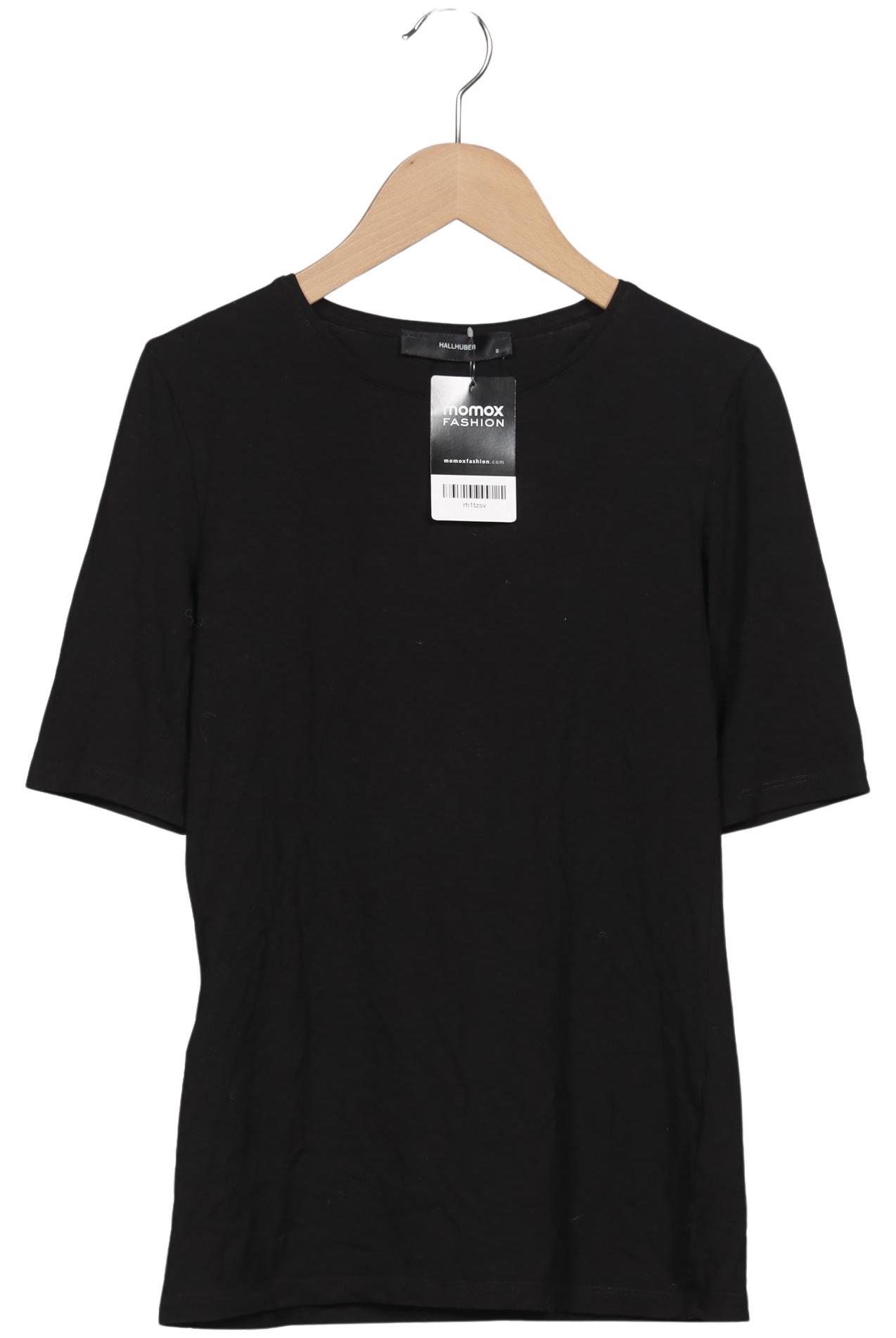 

Hallhuber Damen T-Shirt, schwarz, Gr. 36