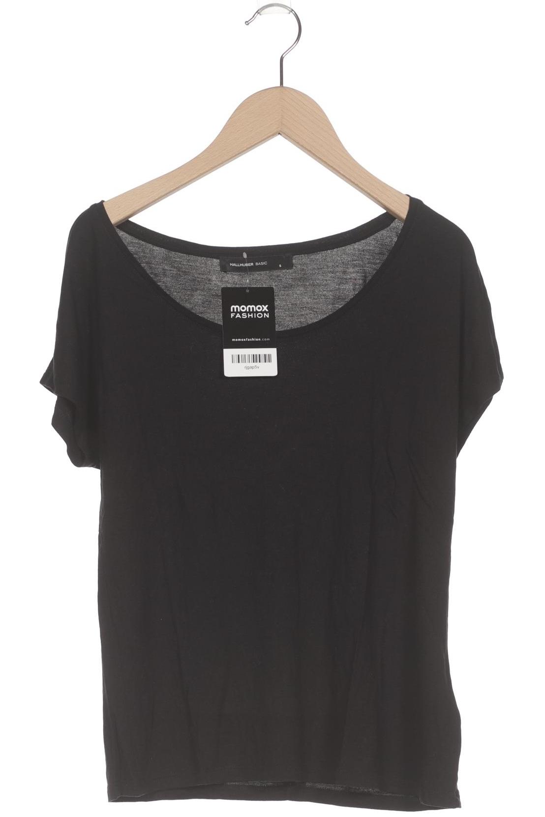 

Hallhuber Damen T-Shirt, schwarz, Gr. 36