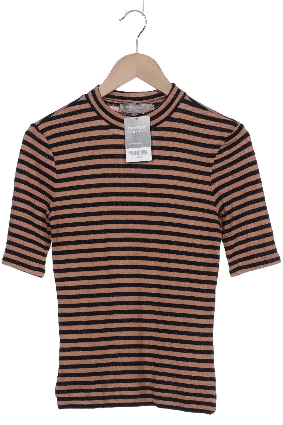 

Hallhuber Damen T-Shirt, braun, Gr. 40