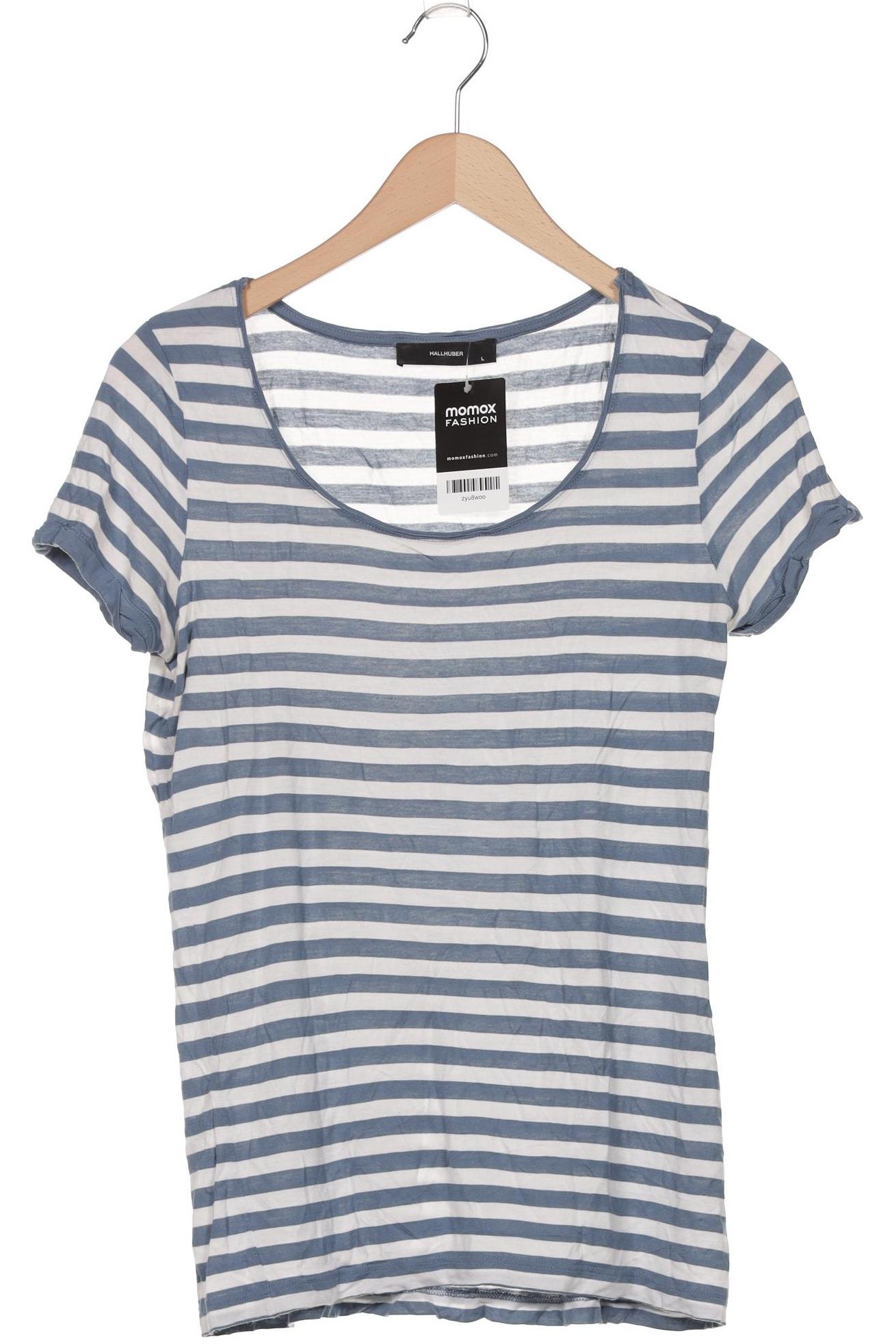 

Hallhuber Damen T-Shirt, blau, Gr. 42