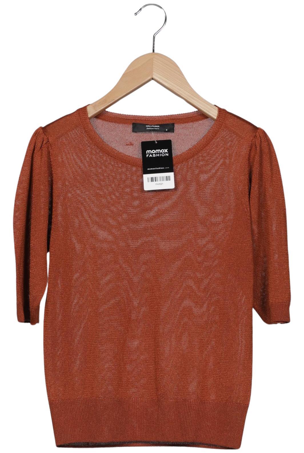 

Hallhuber Damen T-Shirt, braun, Gr. 36