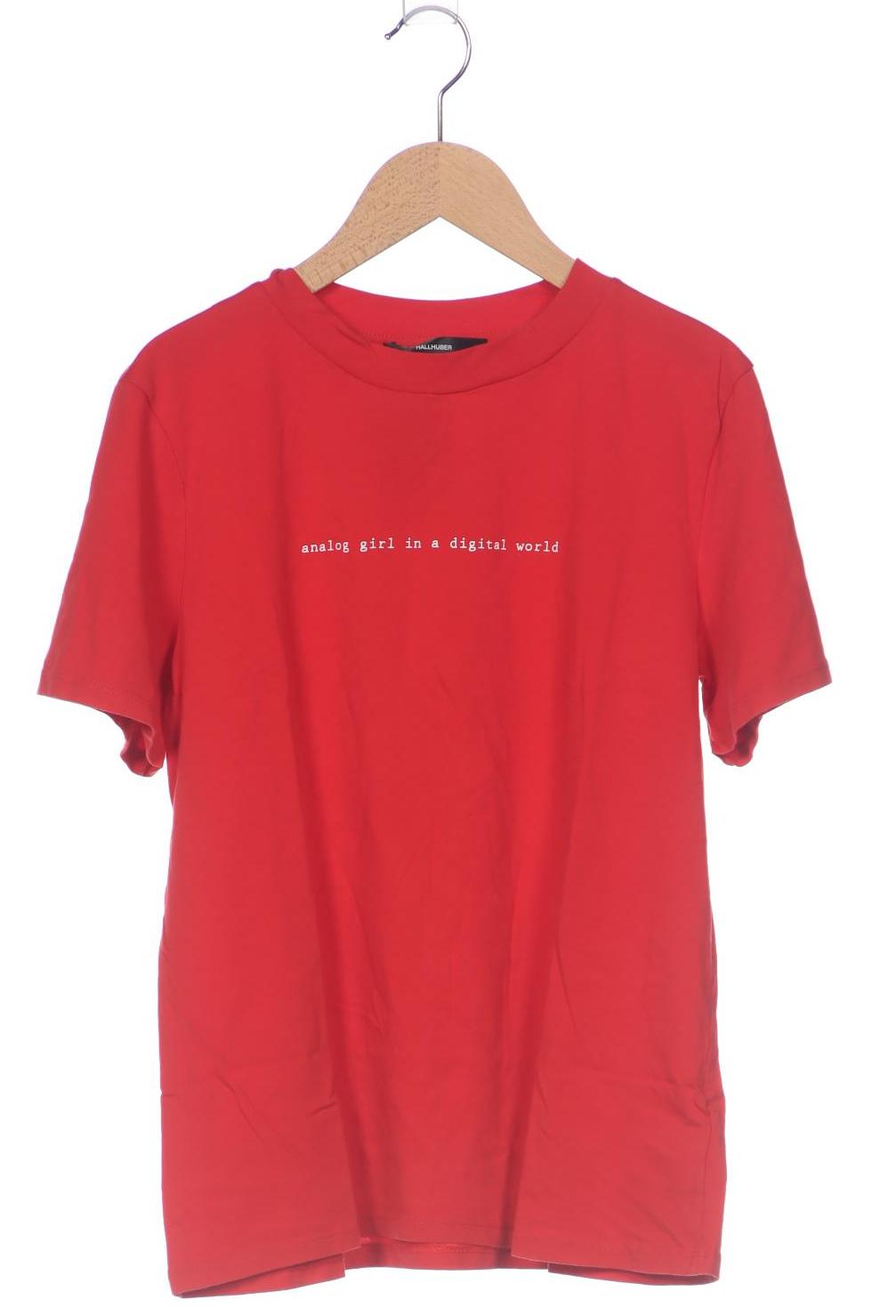 

Hallhuber Damen T-Shirt, rot, Gr. 42