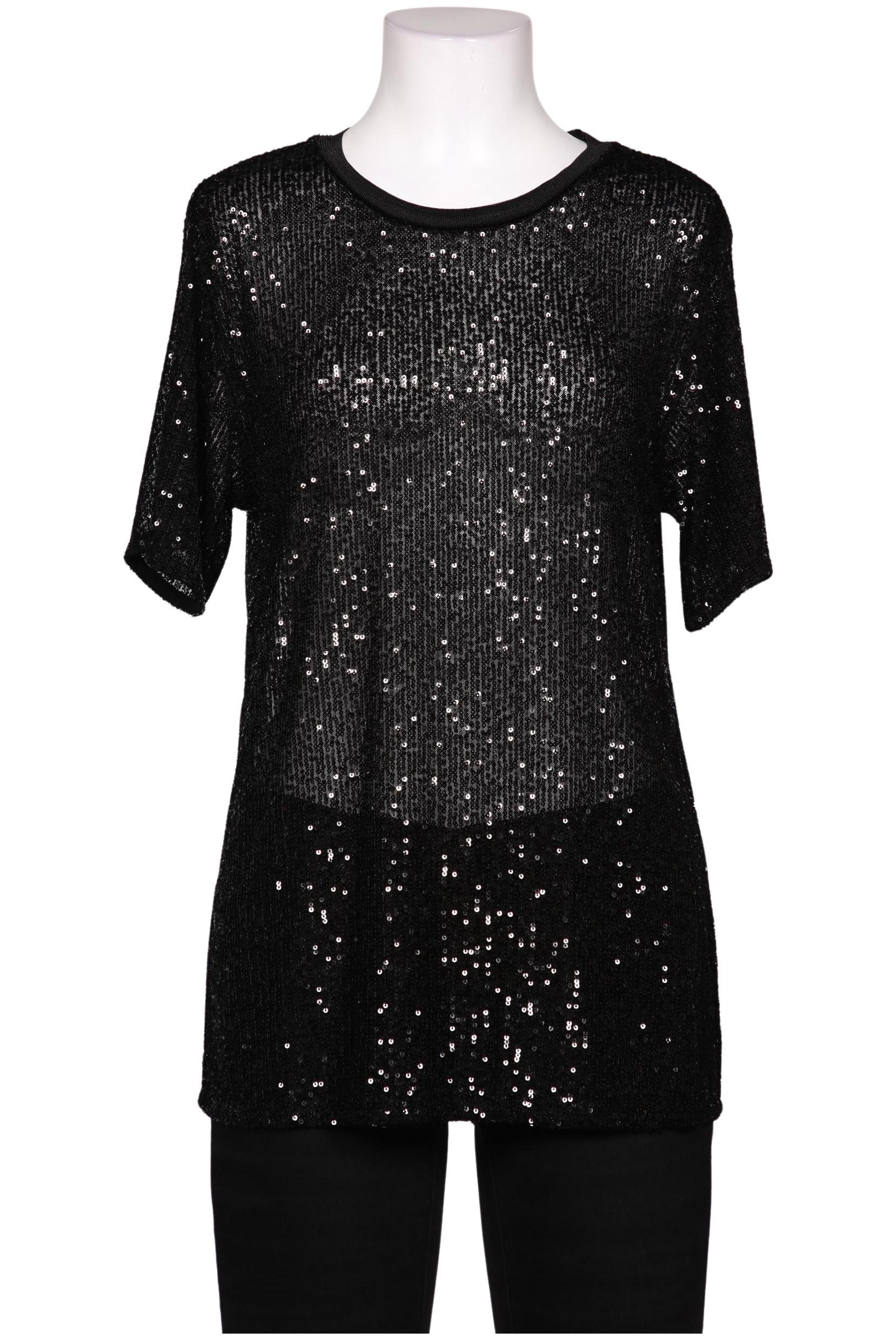 

Hallhuber Damen T-Shirt, schwarz, Gr. 34