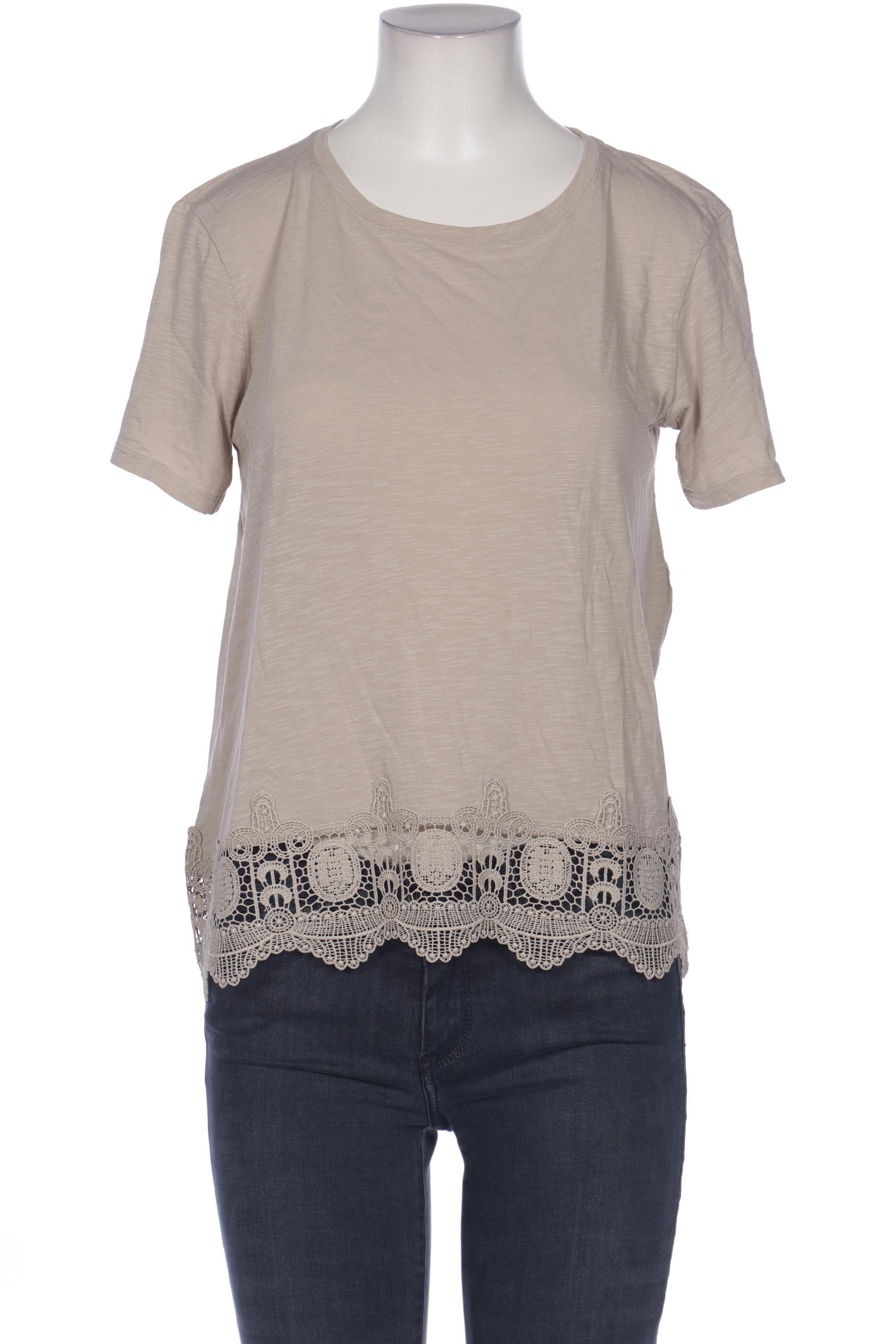 

Hallhuber Damen T-Shirt, beige, Gr. 38
