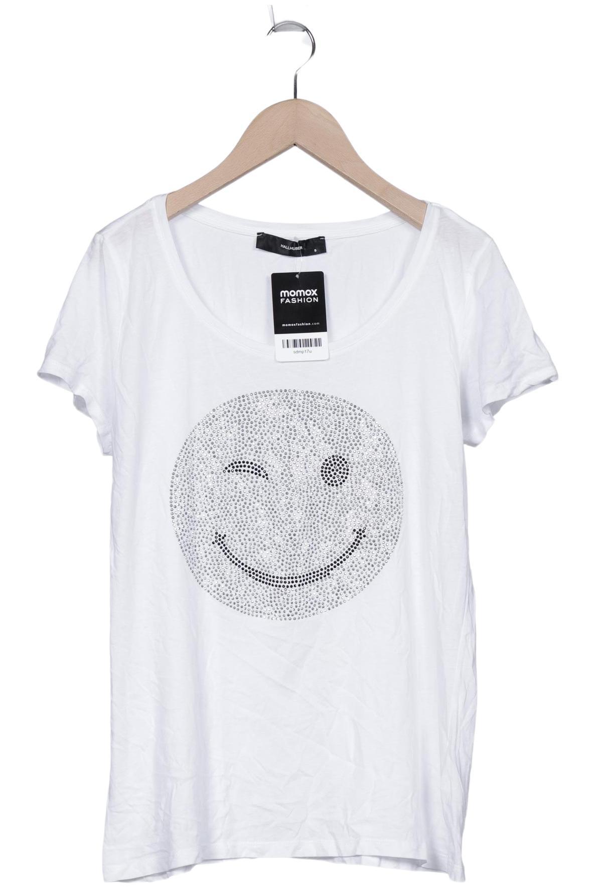 

Hallhuber Damen T-Shirt, weiß, Gr. 36