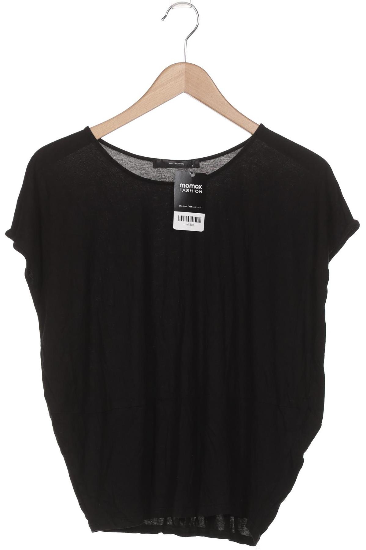 

Hallhuber Damen T-Shirt, schwarz, Gr. 36