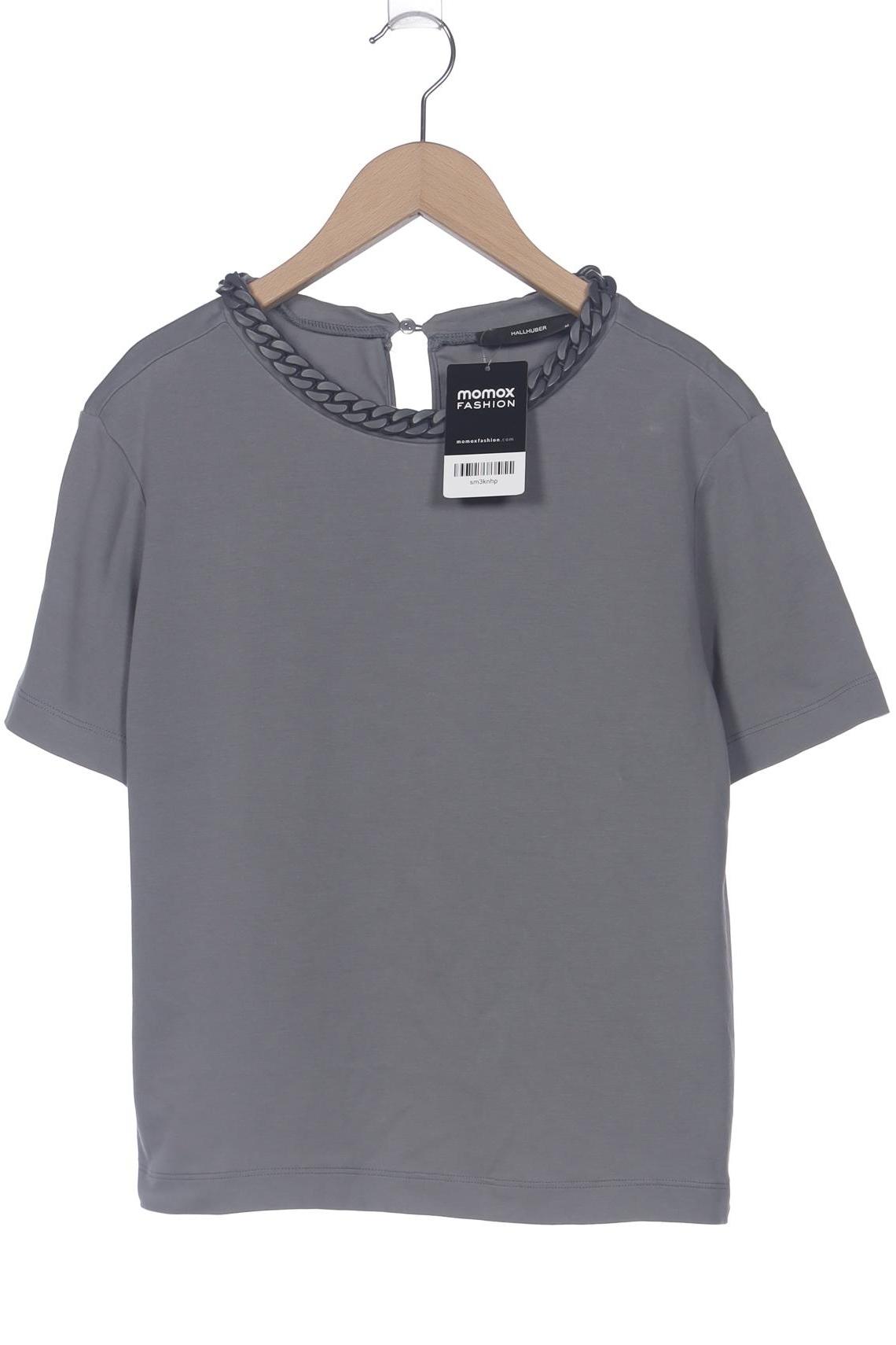 

Hallhuber Damen T-Shirt, grau, Gr. 38