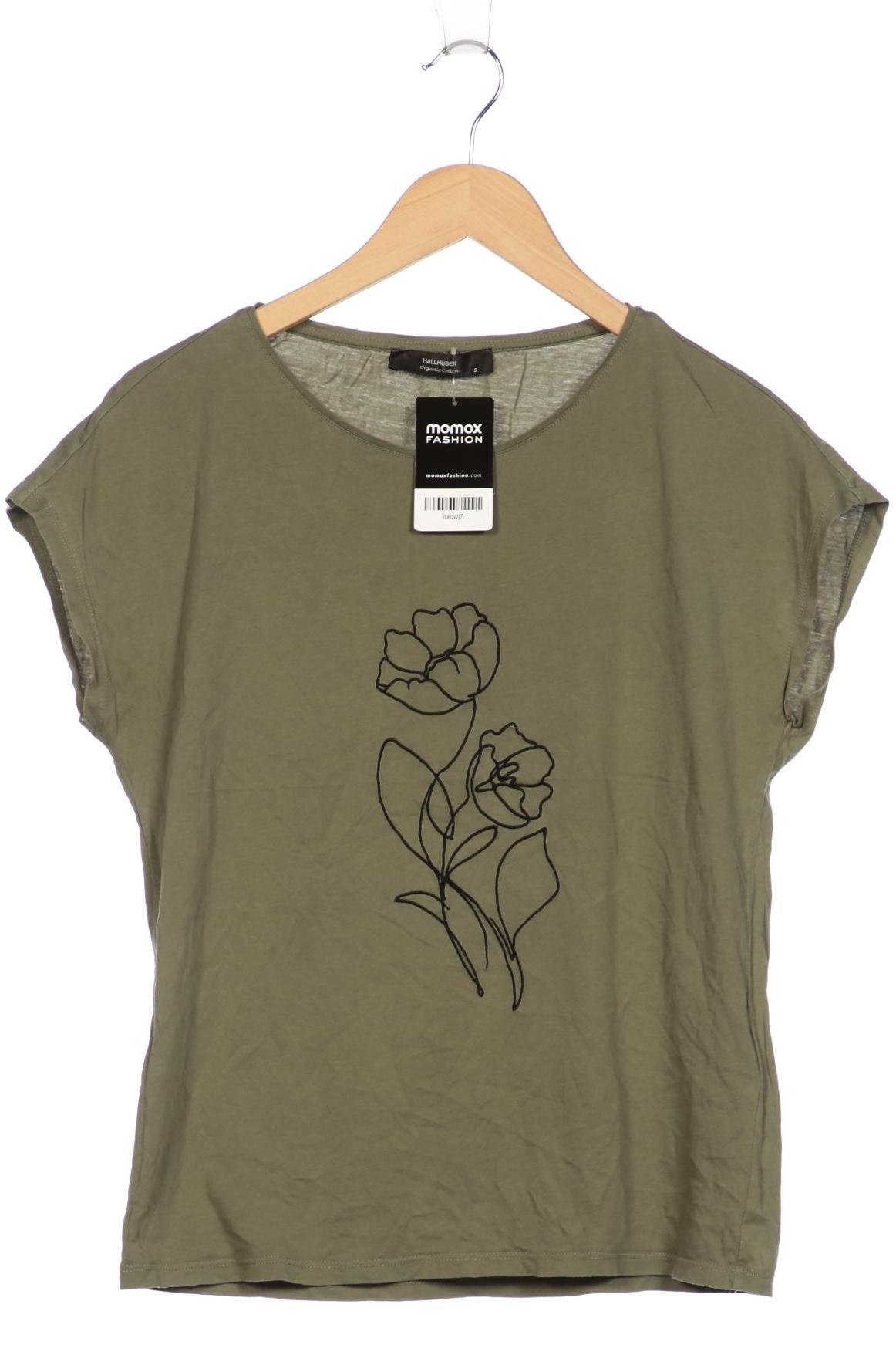 

Hallhuber Damen T-Shirt, grün, Gr. 36