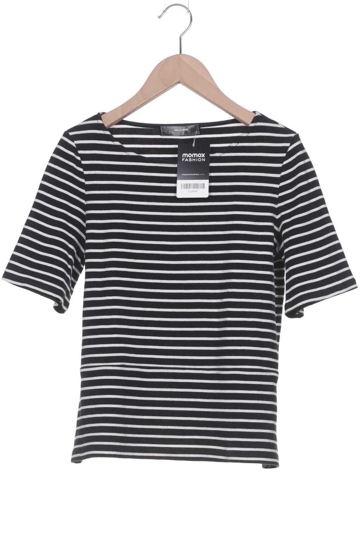 

Hallhuber Damen T-Shirt, schwarz, Gr. 36