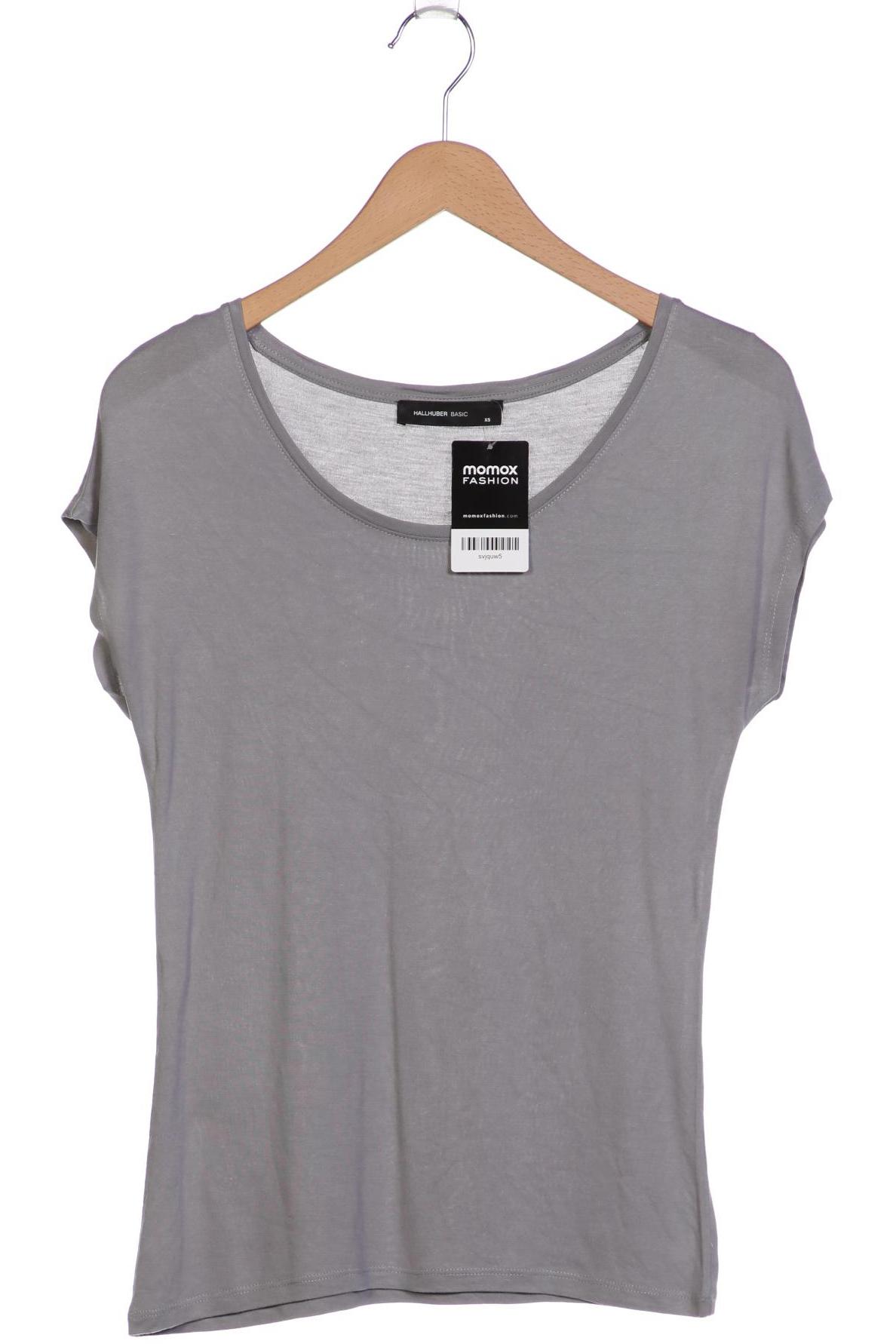 

Hallhuber Damen T-Shirt, grau, Gr. 34