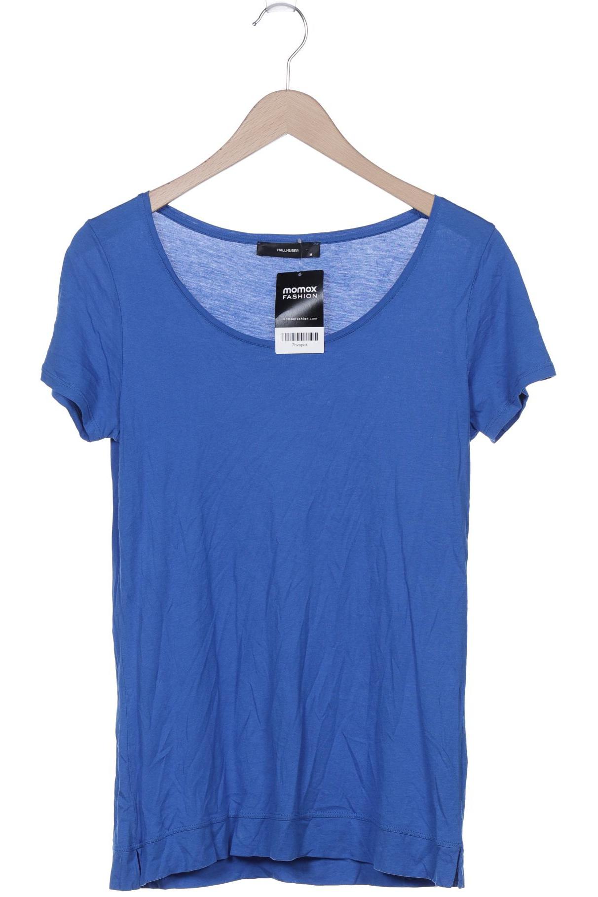 

Hallhuber Damen T-Shirt, blau, Gr. 38