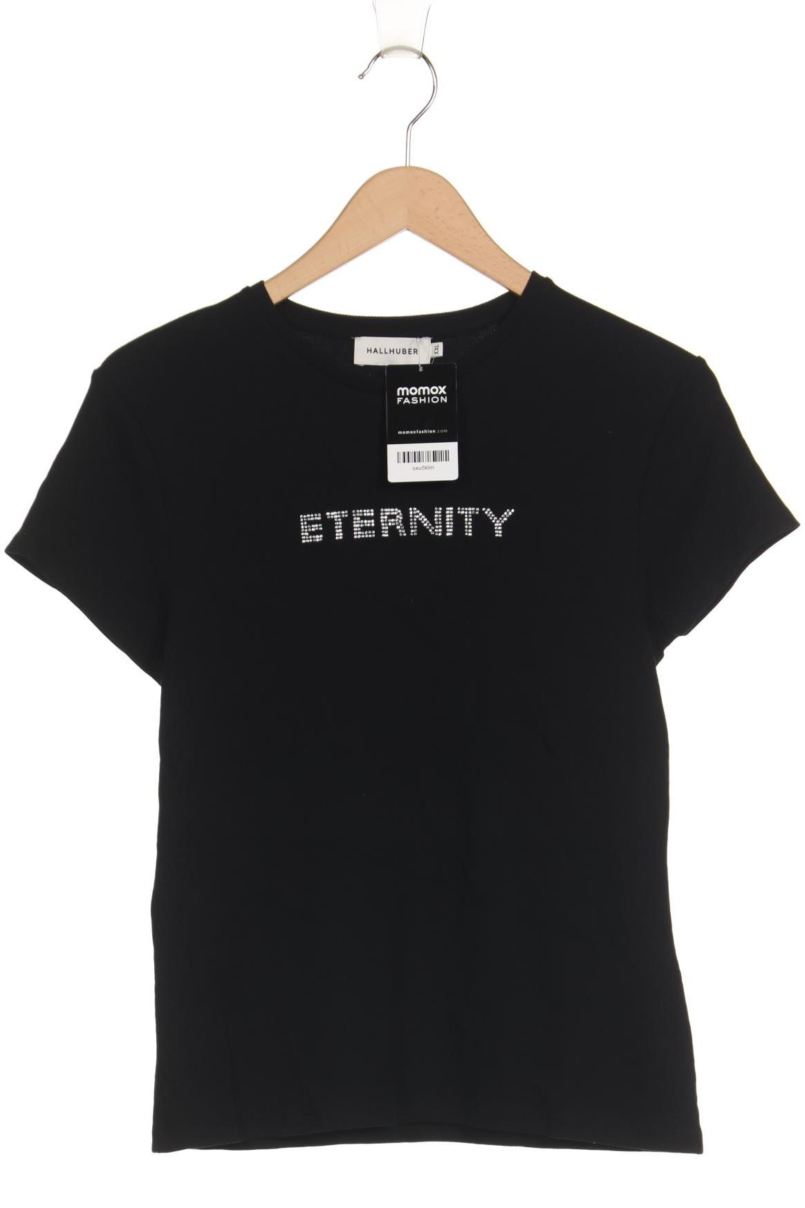 

Hallhuber Damen T-Shirt, schwarz, Gr. 46