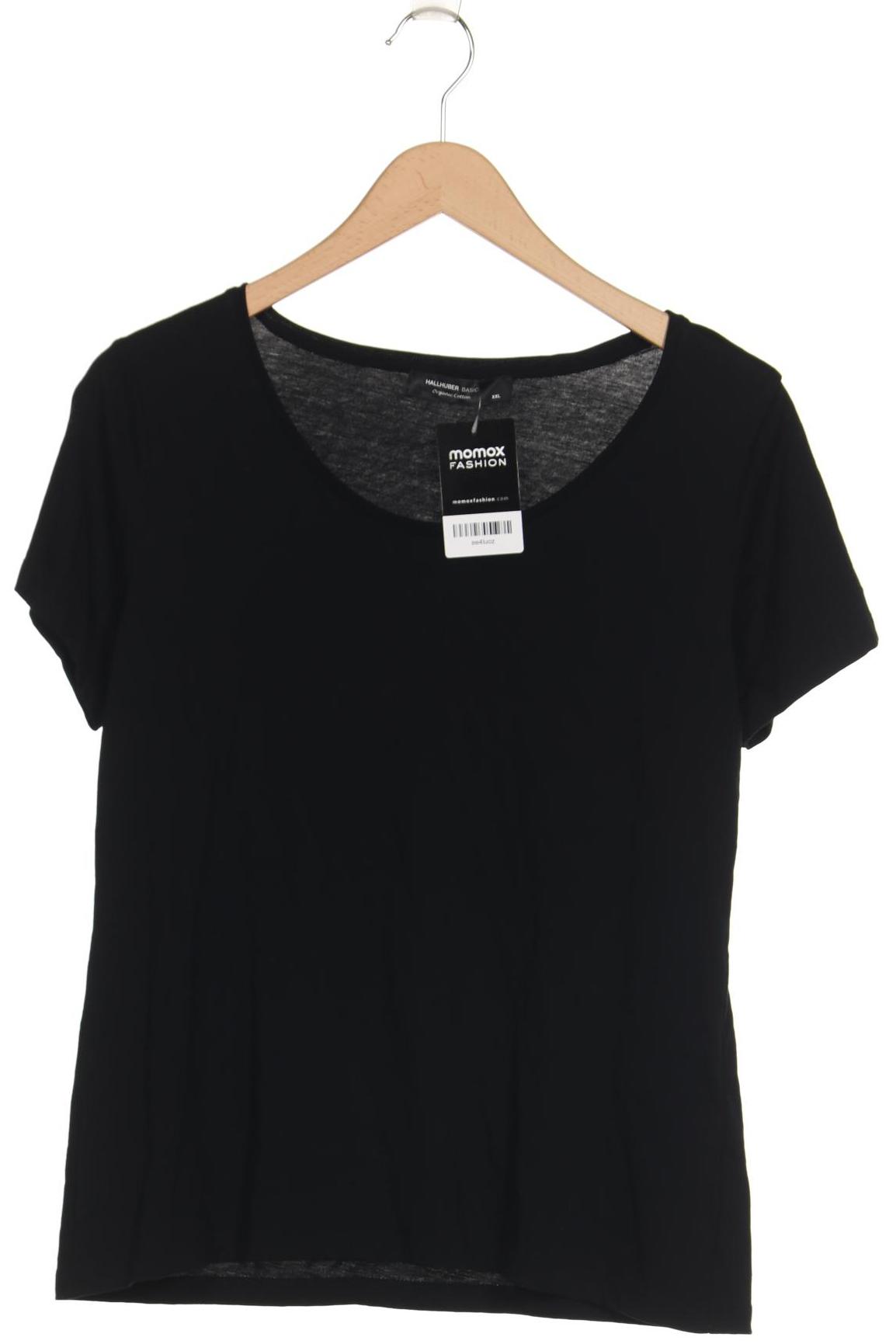 

Hallhuber Damen T-Shirt, schwarz, Gr. 46