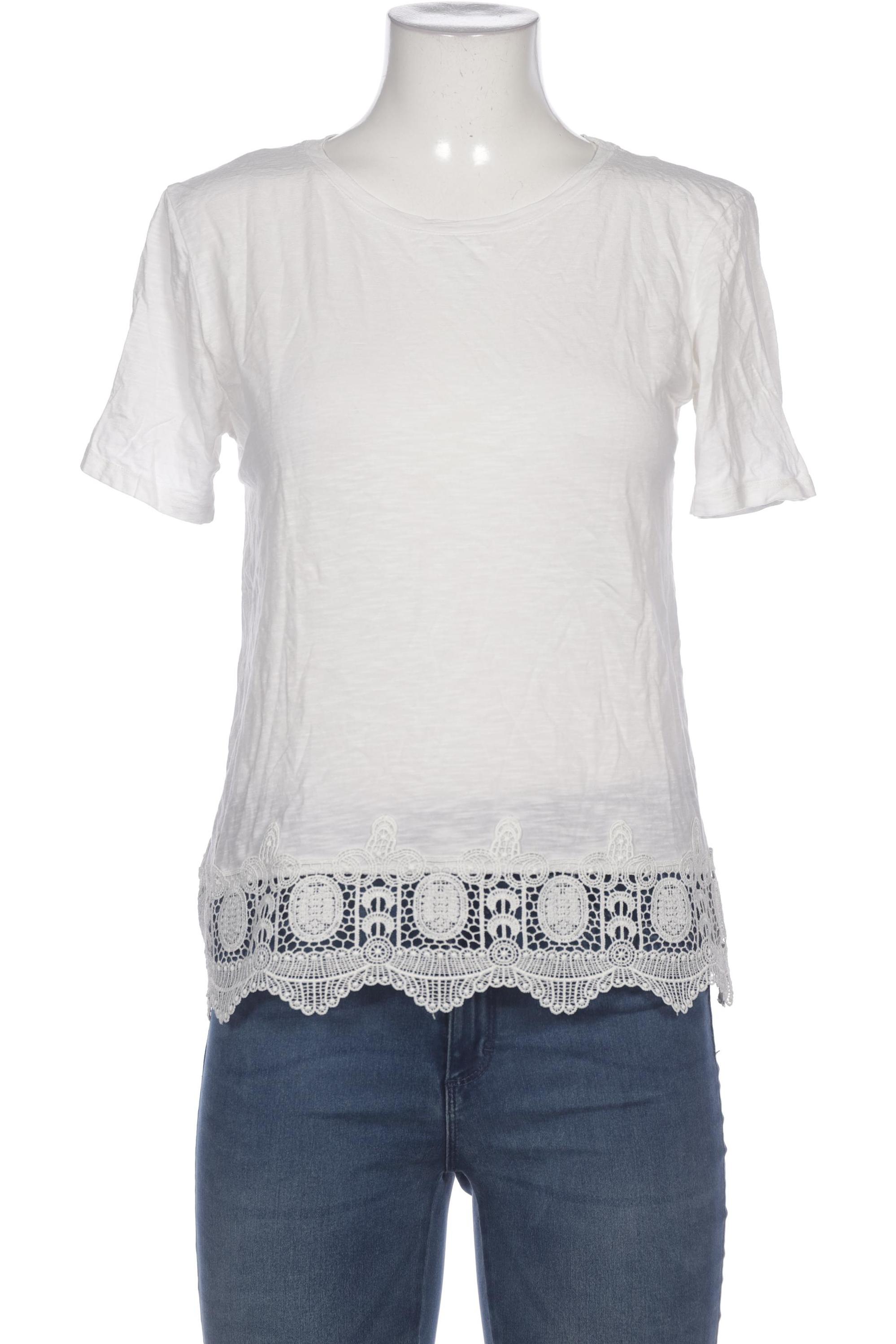 

Hallhuber Damen T-Shirt, weiß, Gr. 42